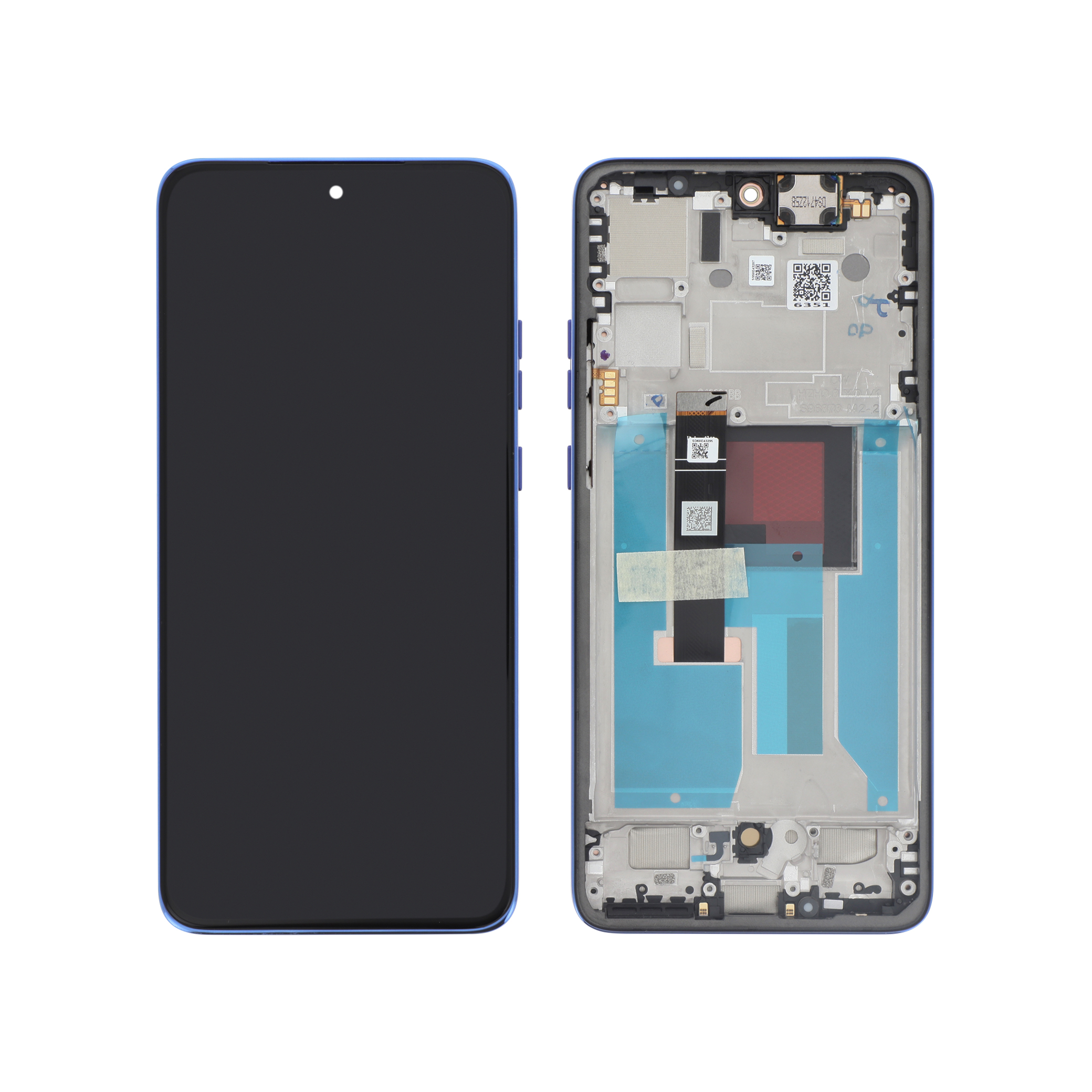 Display Assembly Motorola Edge 50 Neo Pantone Nautical Blue Service Pack