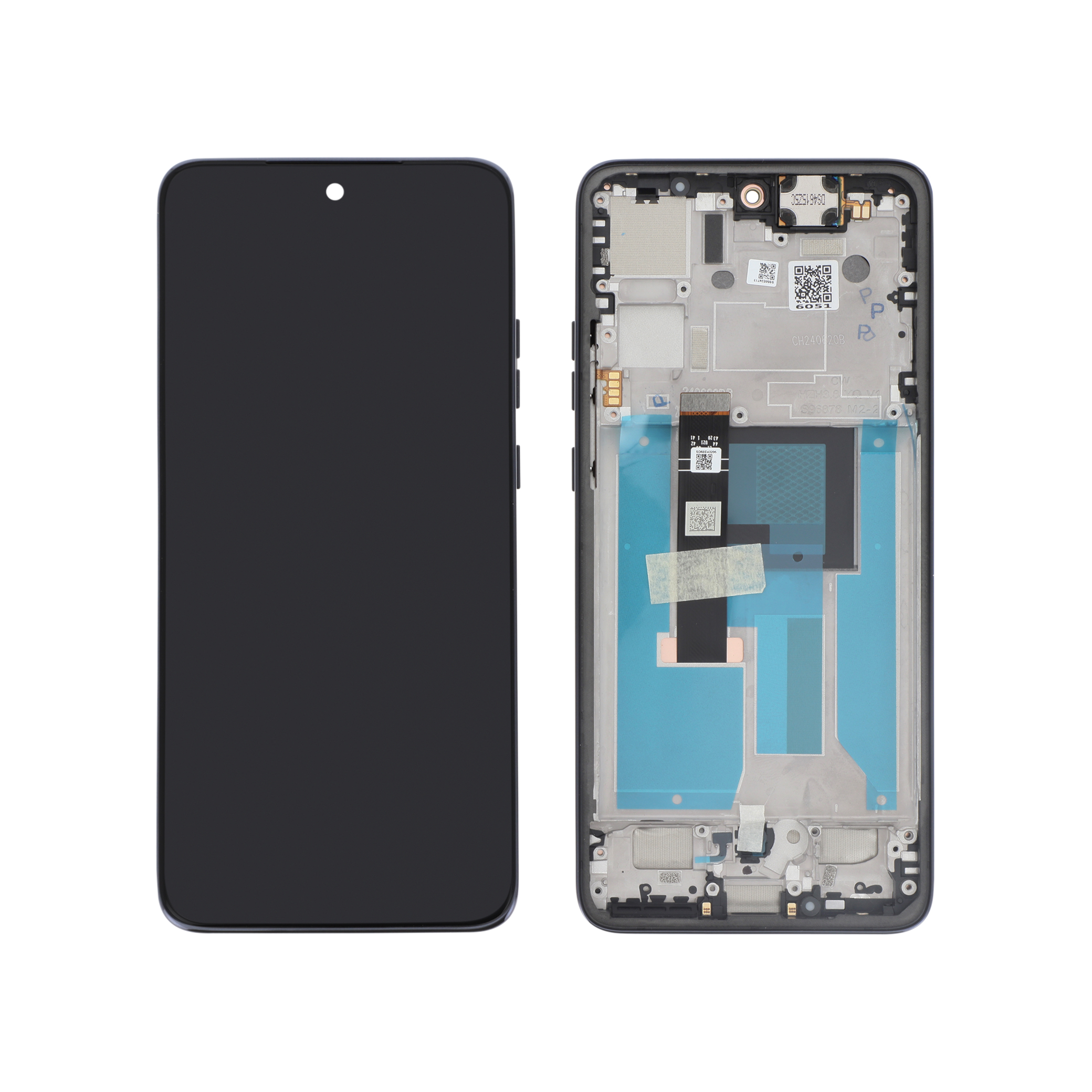 Display complet Gray Motorola Edge 50 Neo Service Pack