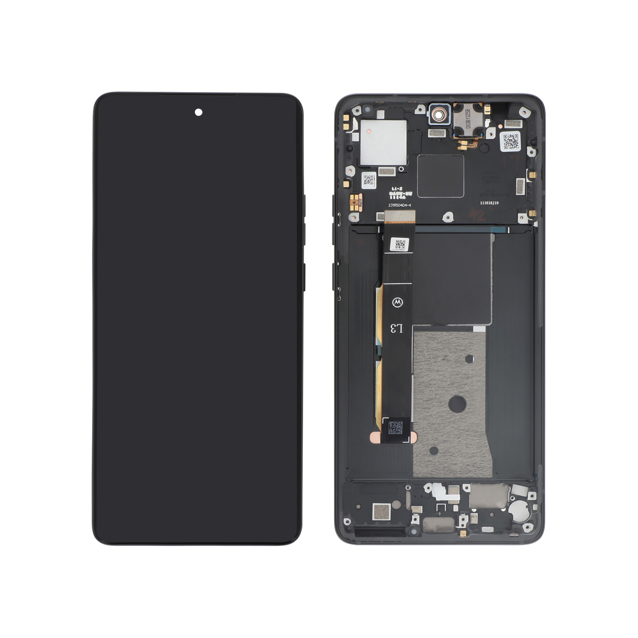 Display Assembly Motorola Edge 40 Negru Service Pack