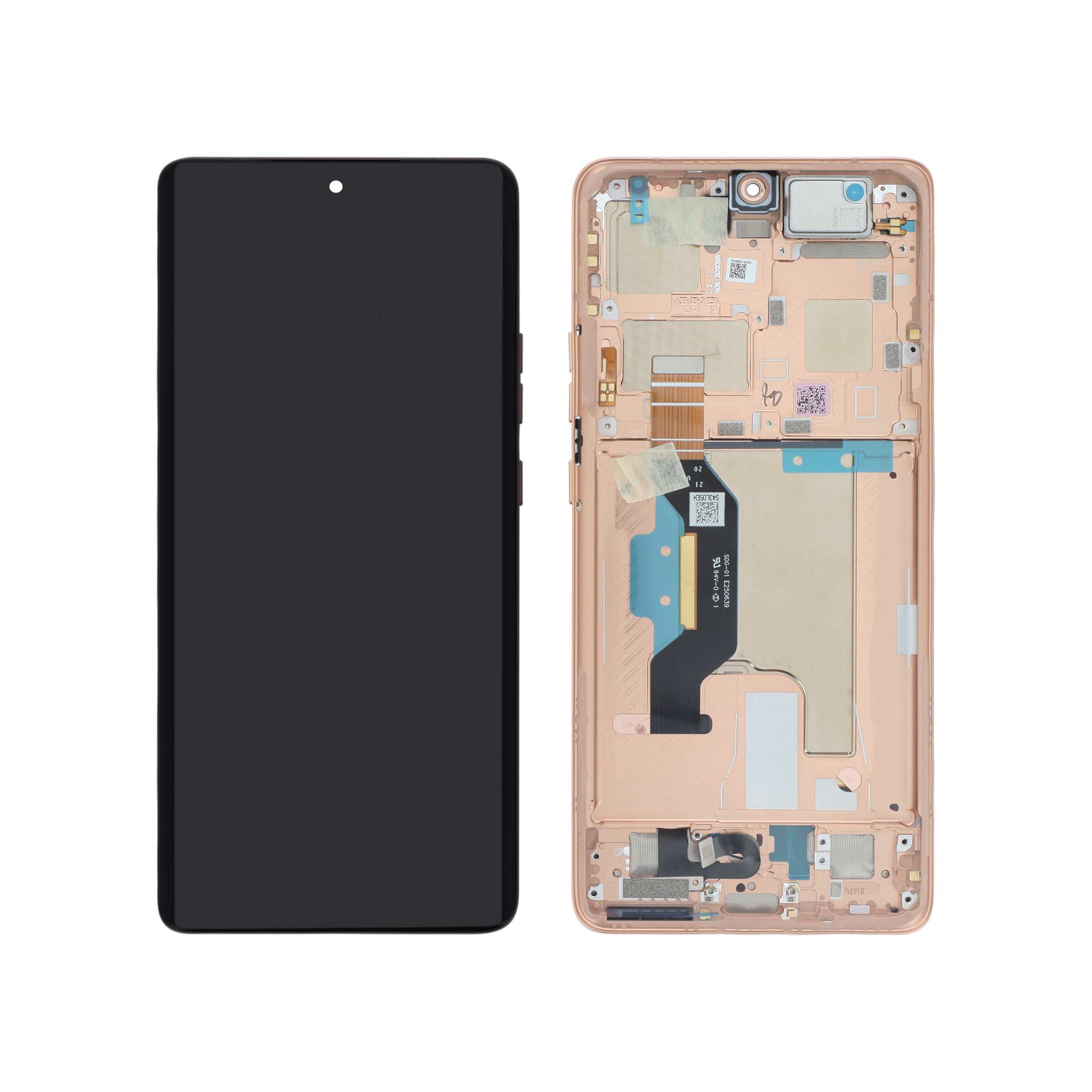 Display complet Motorola Edge 50 Ultra Peach Service Pack