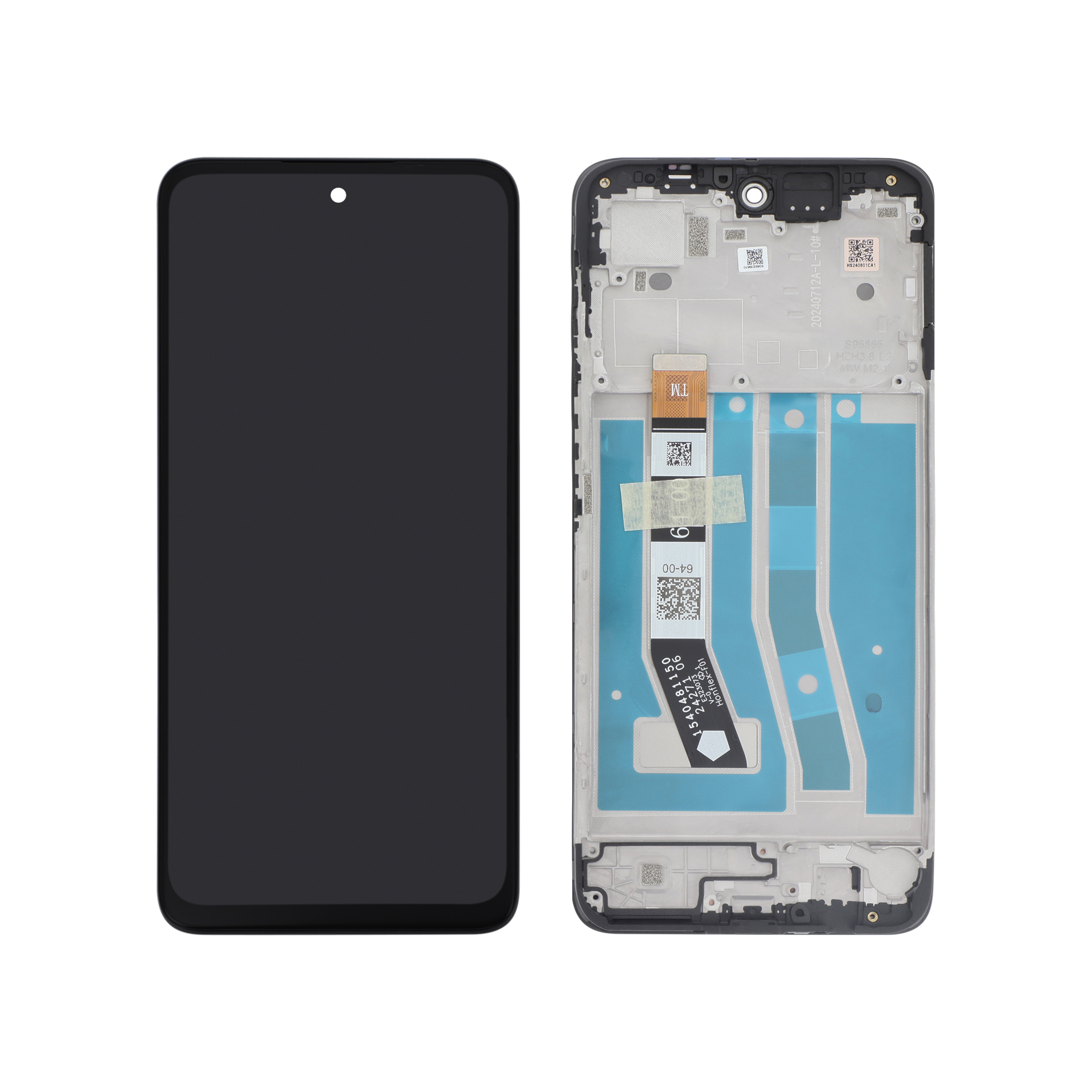 Display Assembly Motorola Moto G55 5G Negru Service Pack