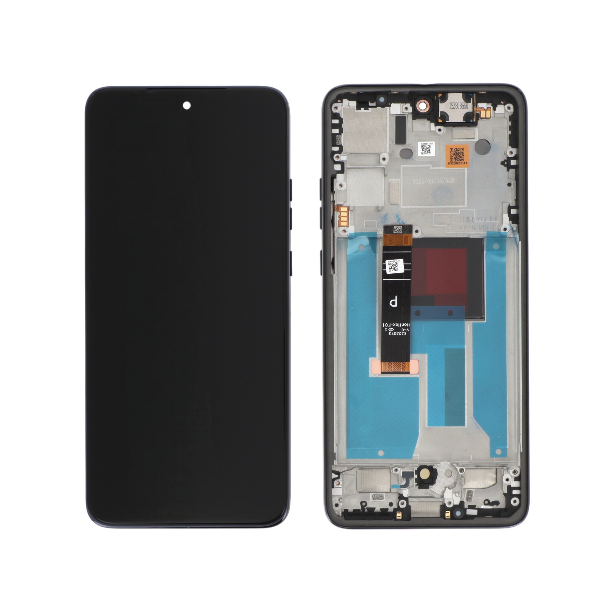 Display complet Motorola Edge 60 Neo Gri Service Pack