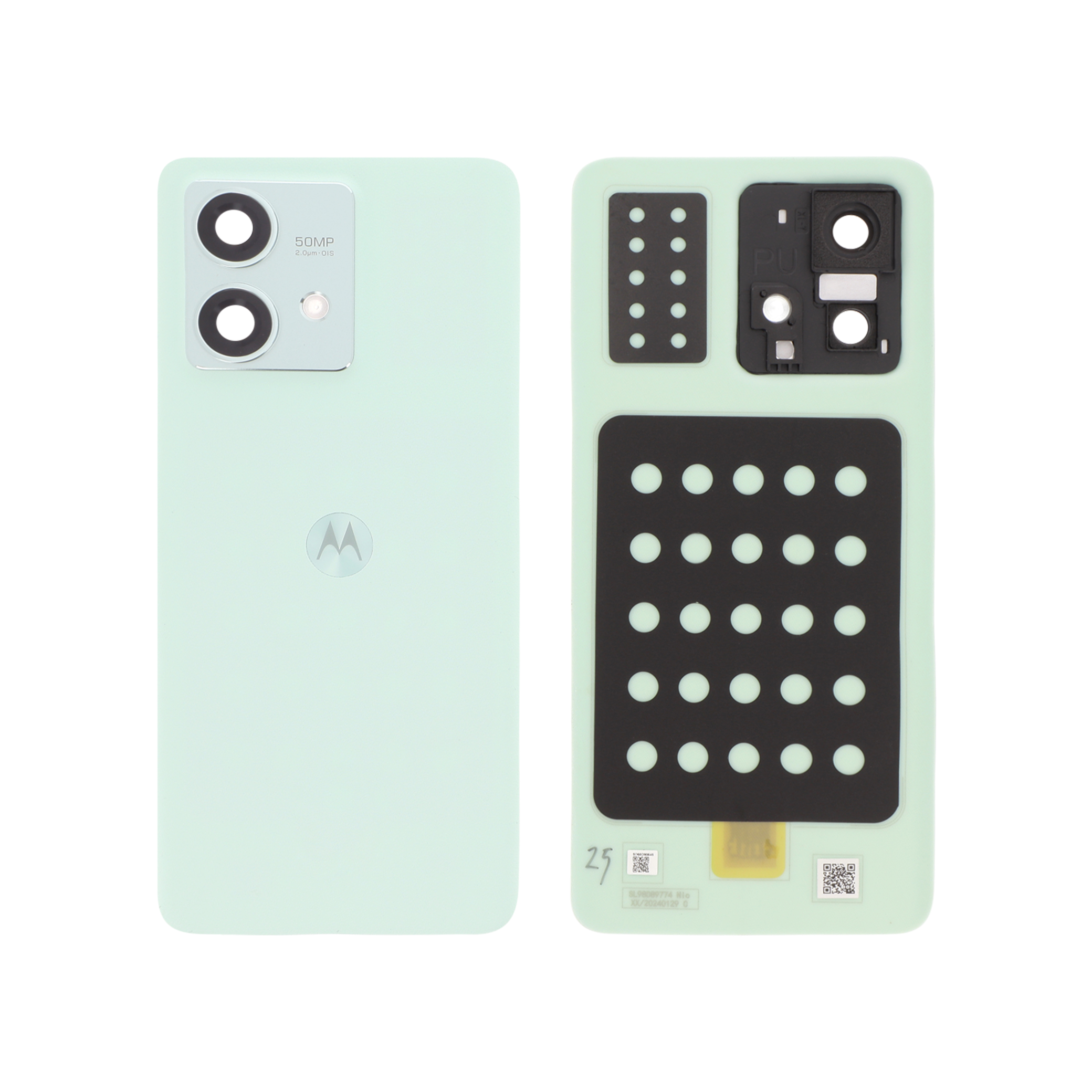 Capac spate Blue Motorola Moto Edge 40 Neo Service Pack