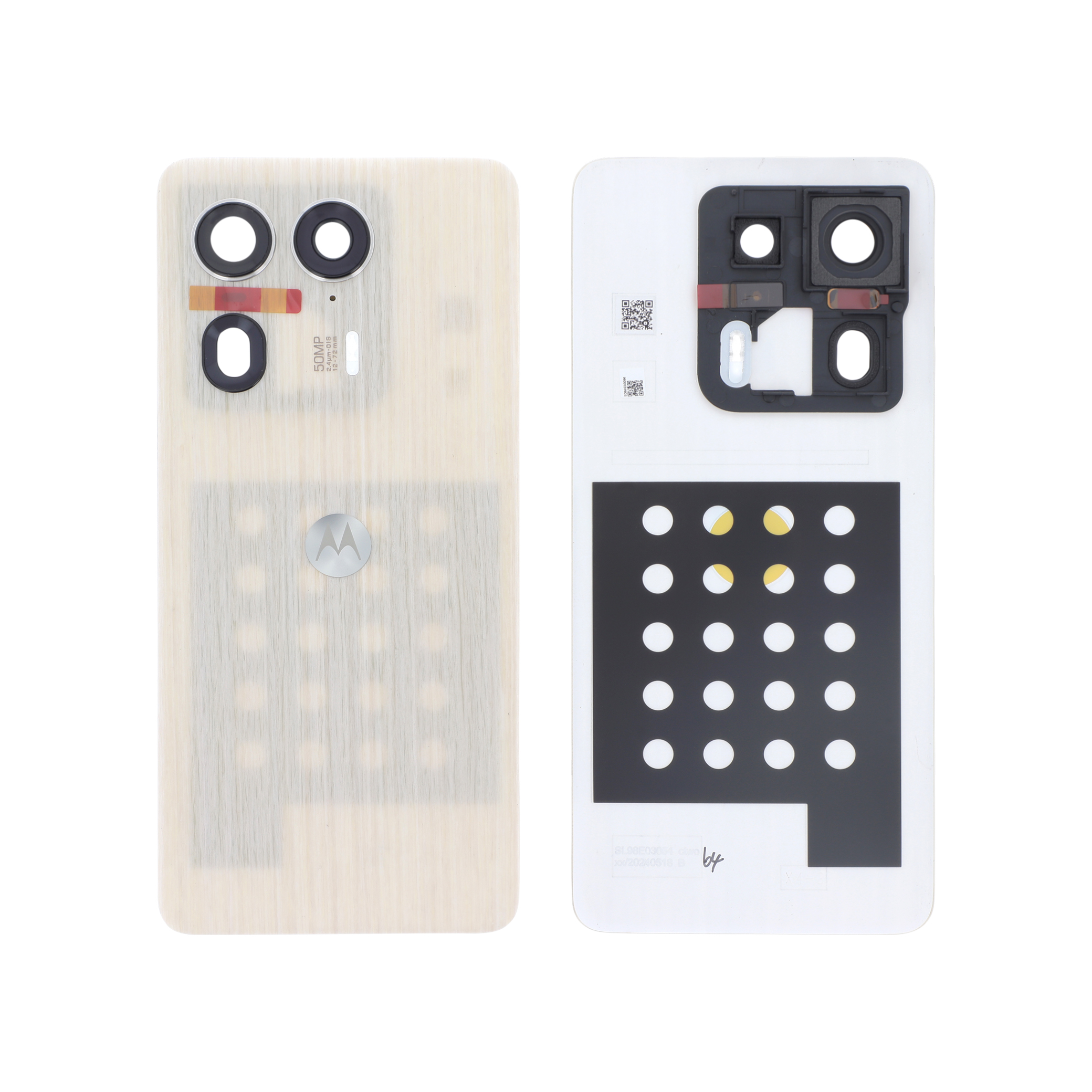Capac spate Wood Nordic Motorola Edge 50 Ultra Original Service Pack