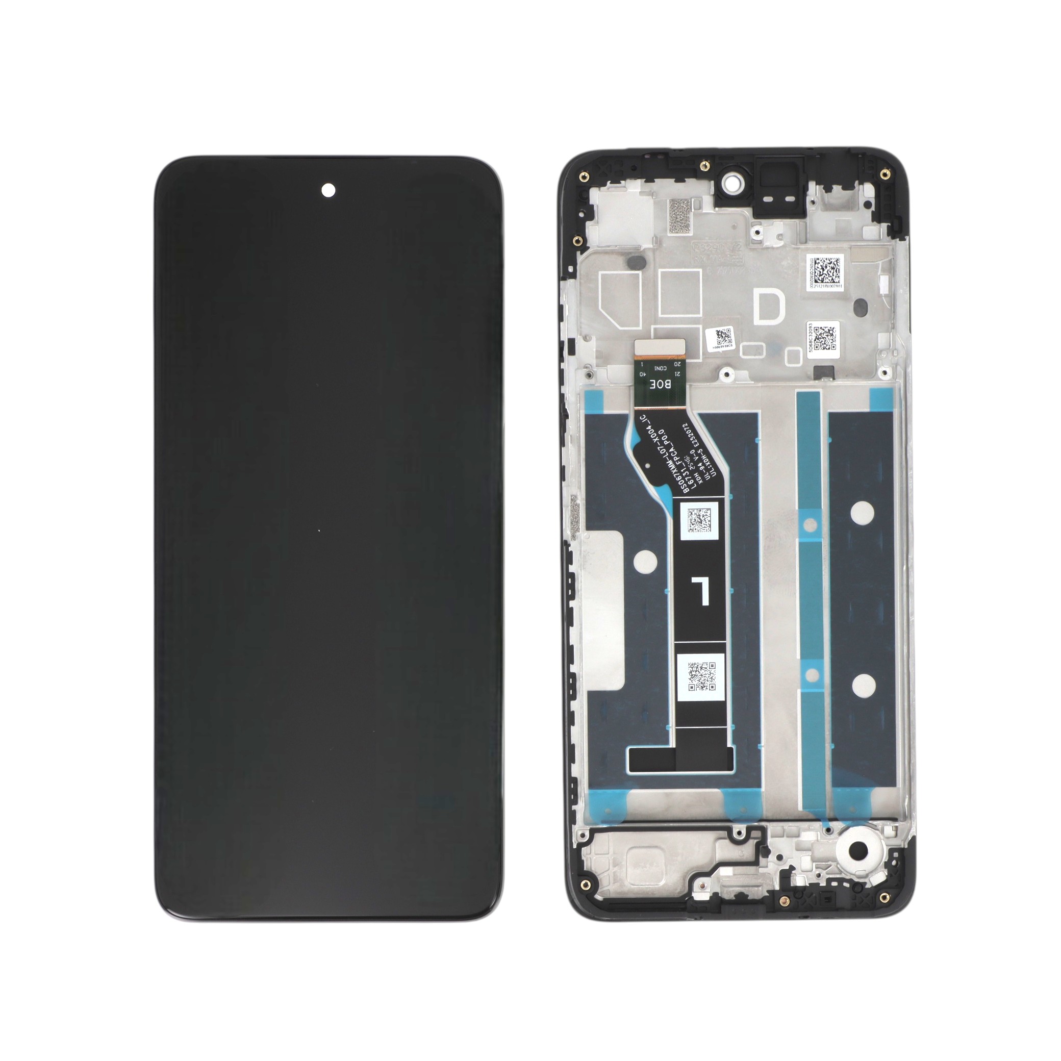 Display Assembly Motorola Moto G17 / G17 Power Evening Blue Service Pack