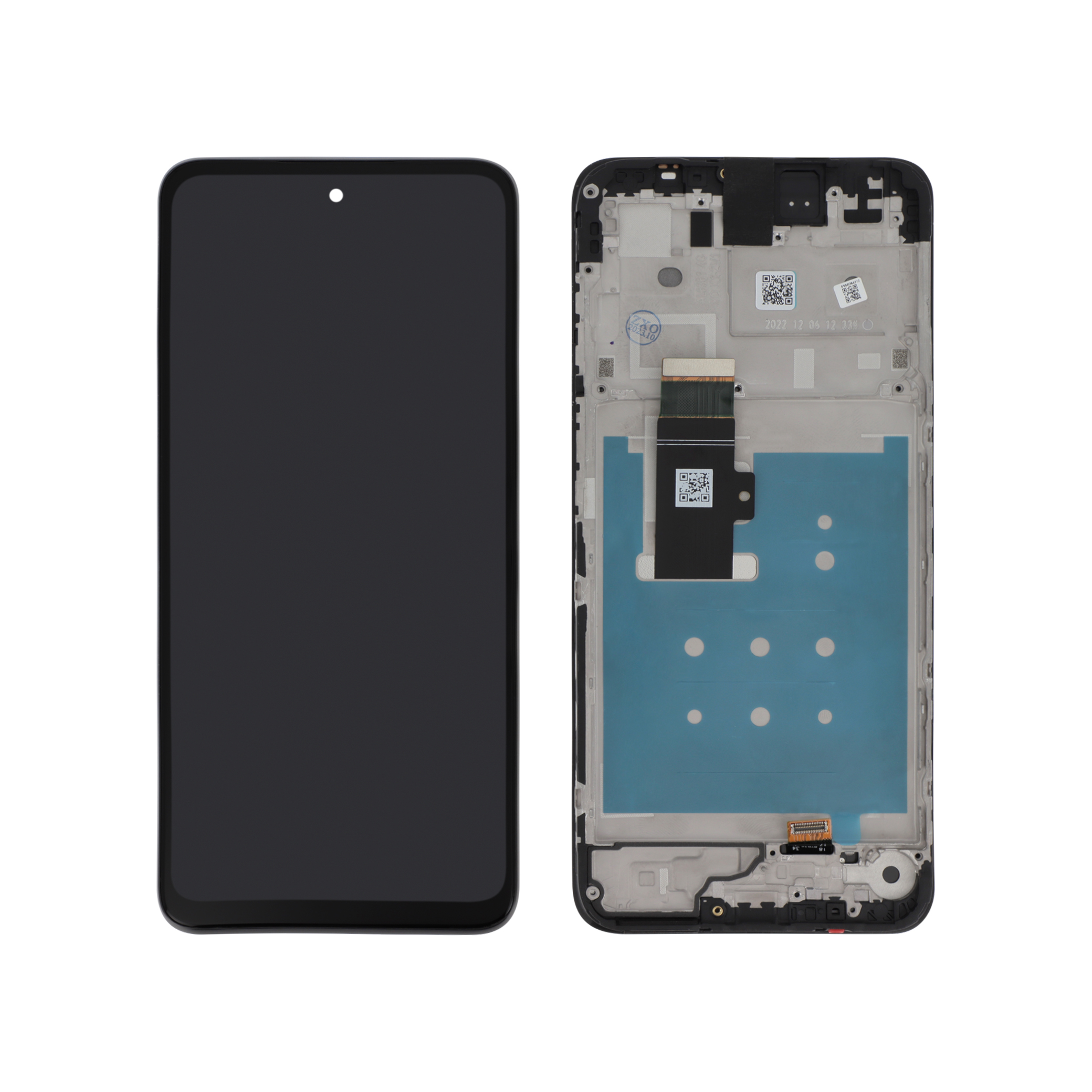 Display complet Motorola Moto G13 cu ramă Compatibil