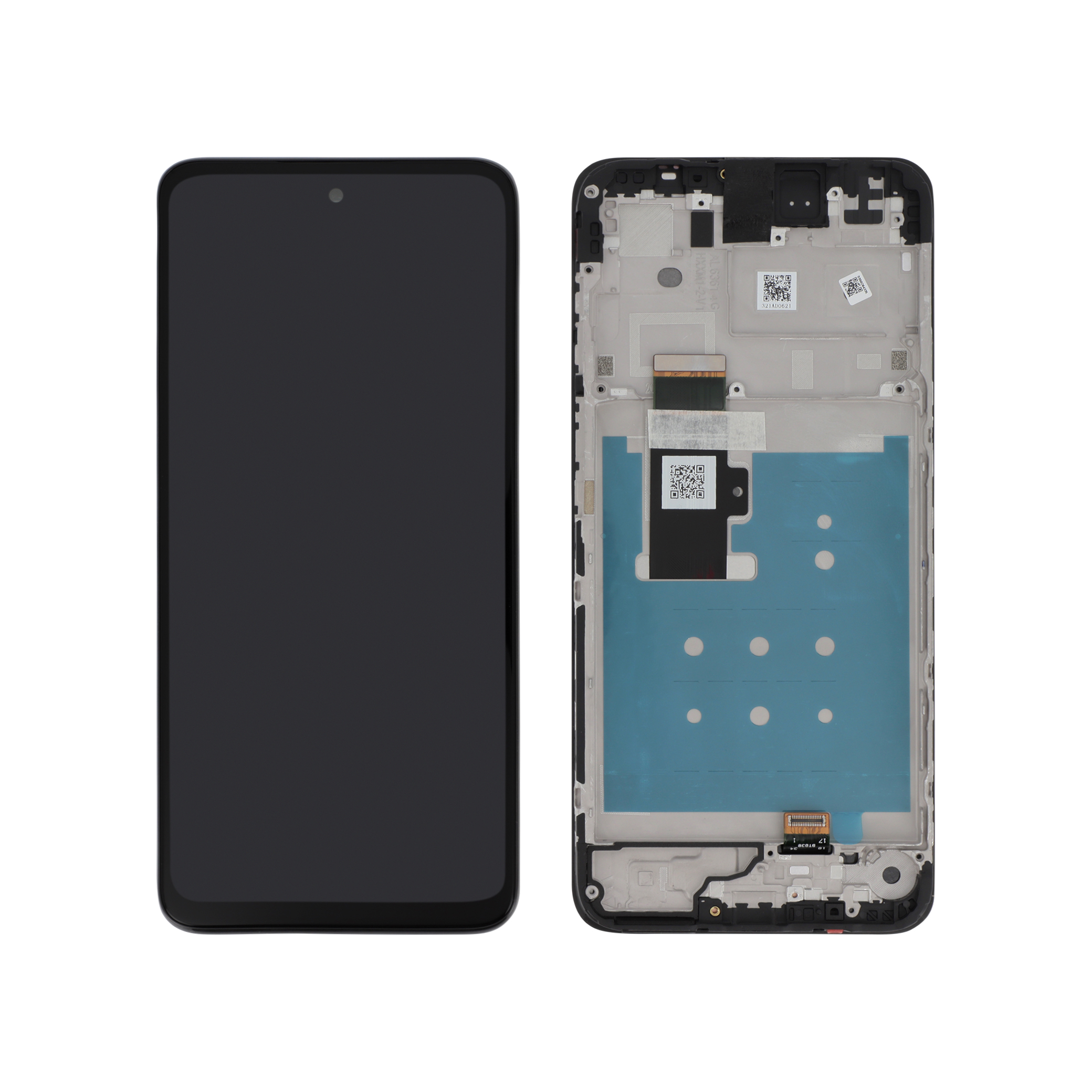 Display Assembly Motorola Moto G13 Black Service Pack