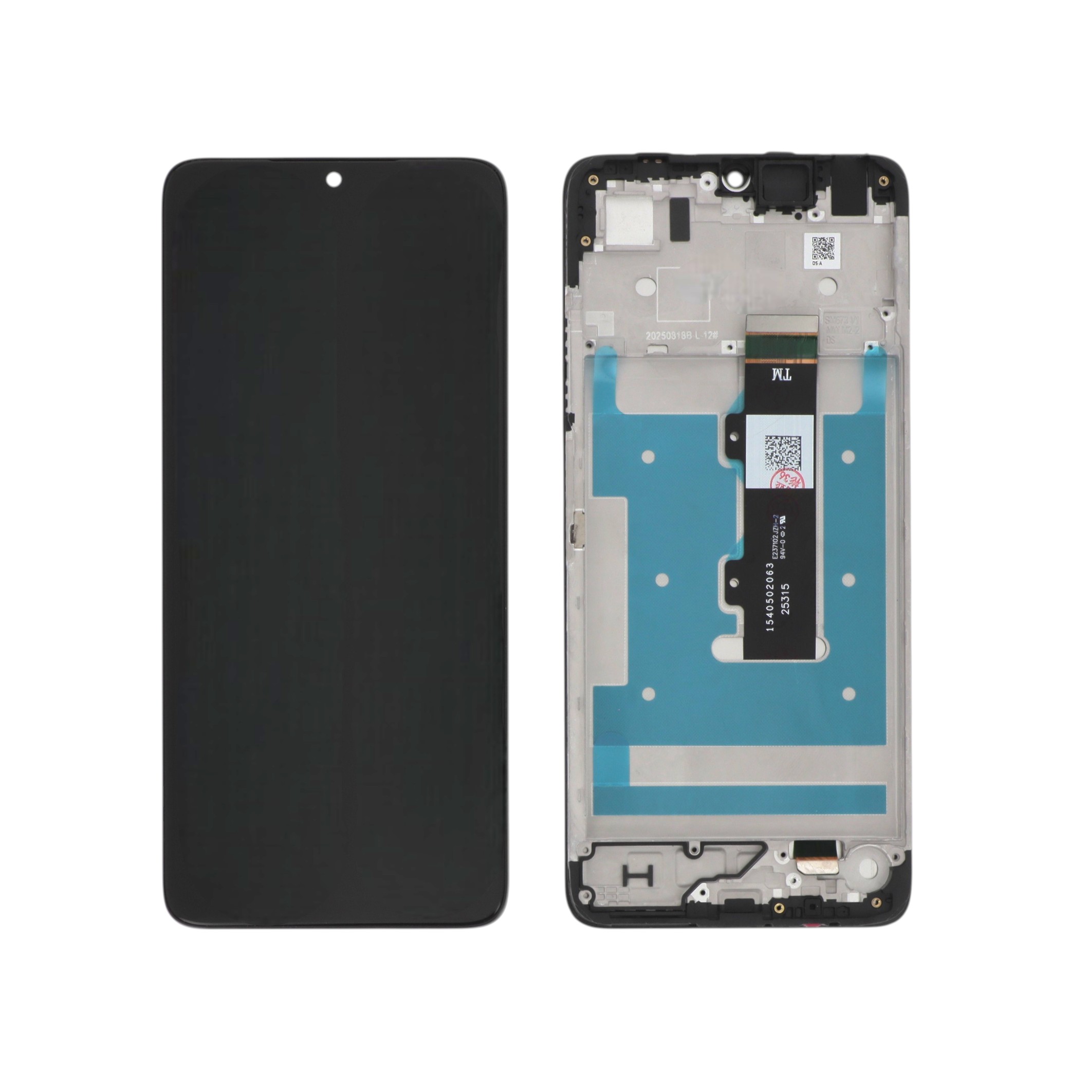 Display complet cu ramă Moto G06 / G06 Power Reconditionat