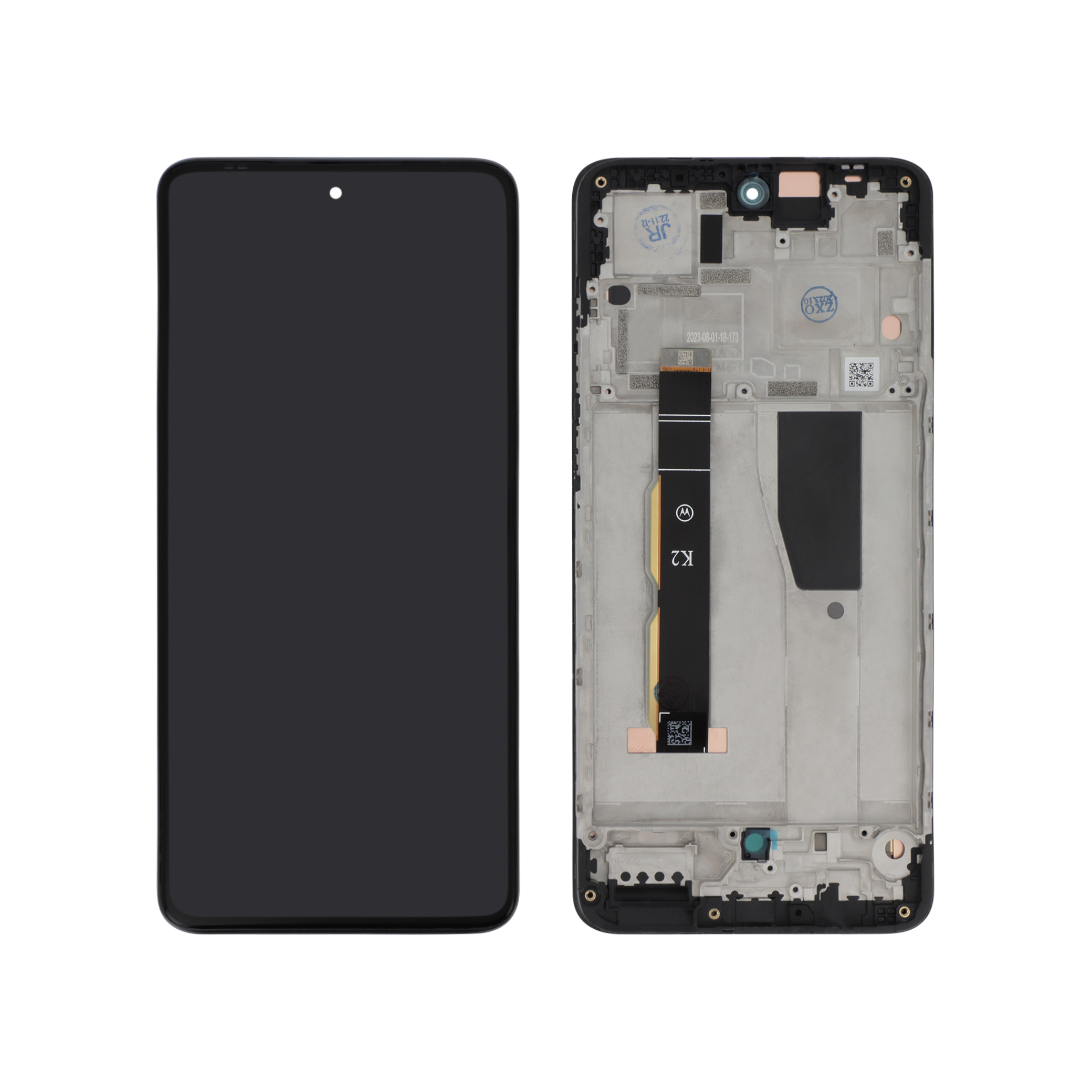 Display complet cu ramă Moto G84 5G Reconditionat