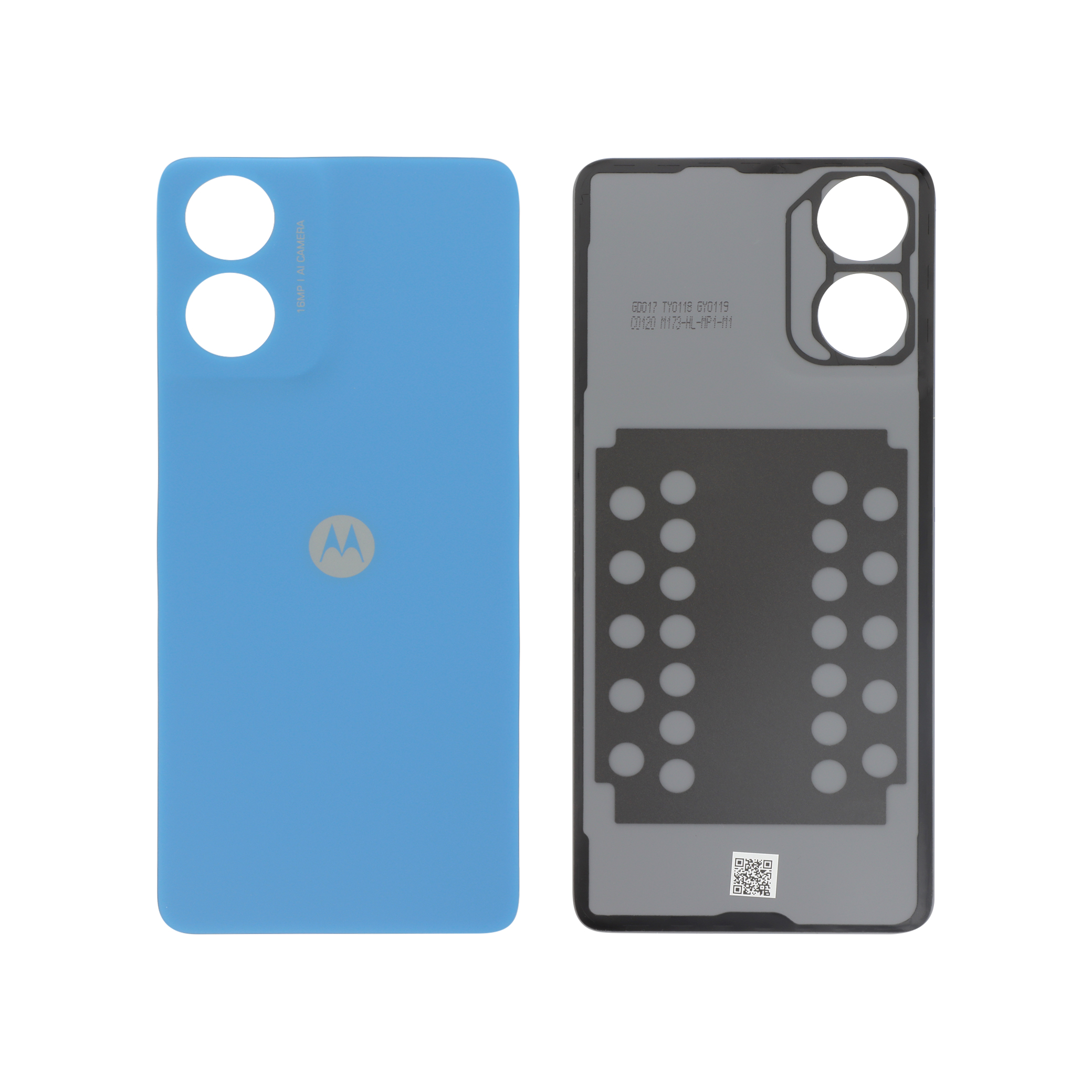 Capac spate Blue Satin Motorola Moto G04 Service Pack
