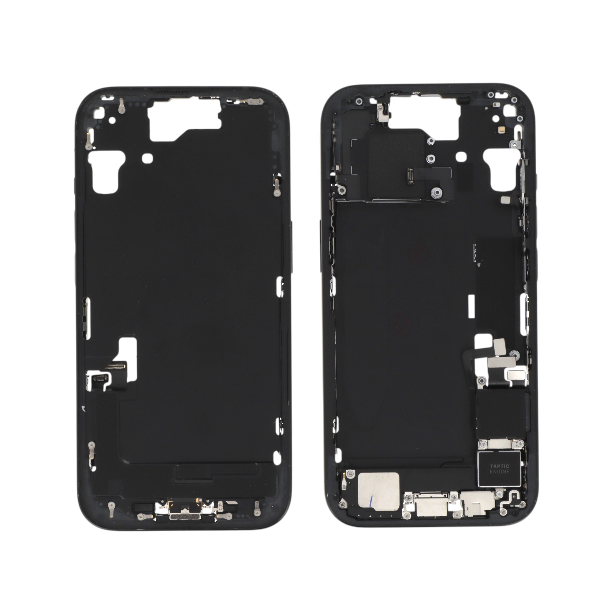 Midframe Black iPhone 15 cu componente, Pulled A