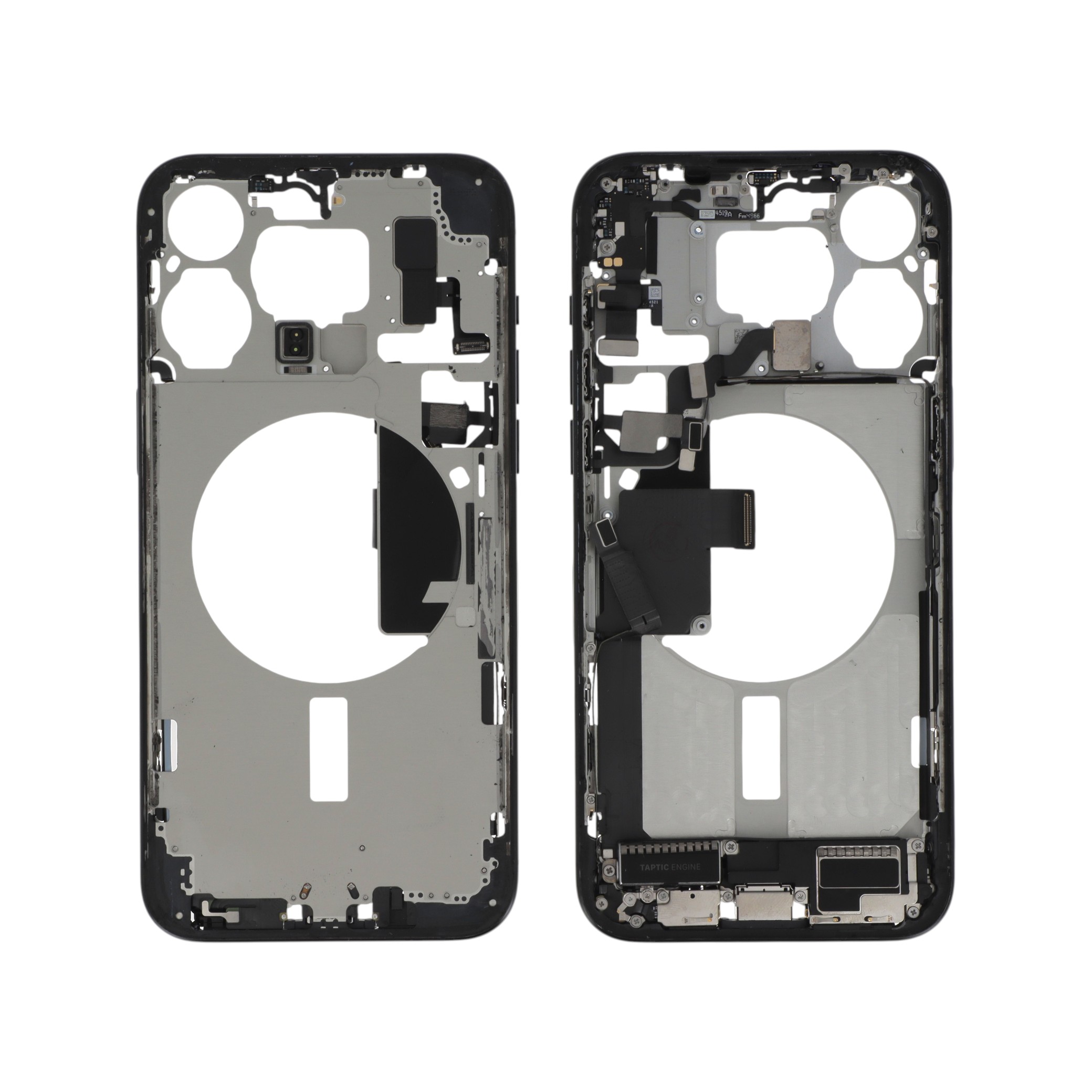 Midframe Titanium Blue cu componente iPhone 15 Pro Max, Pulled A
