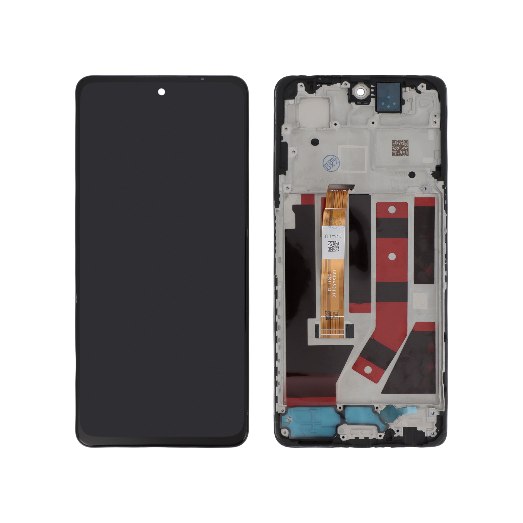 Display complet cu ramă compatibil OnePlus Nord CE 3 Lite 5G