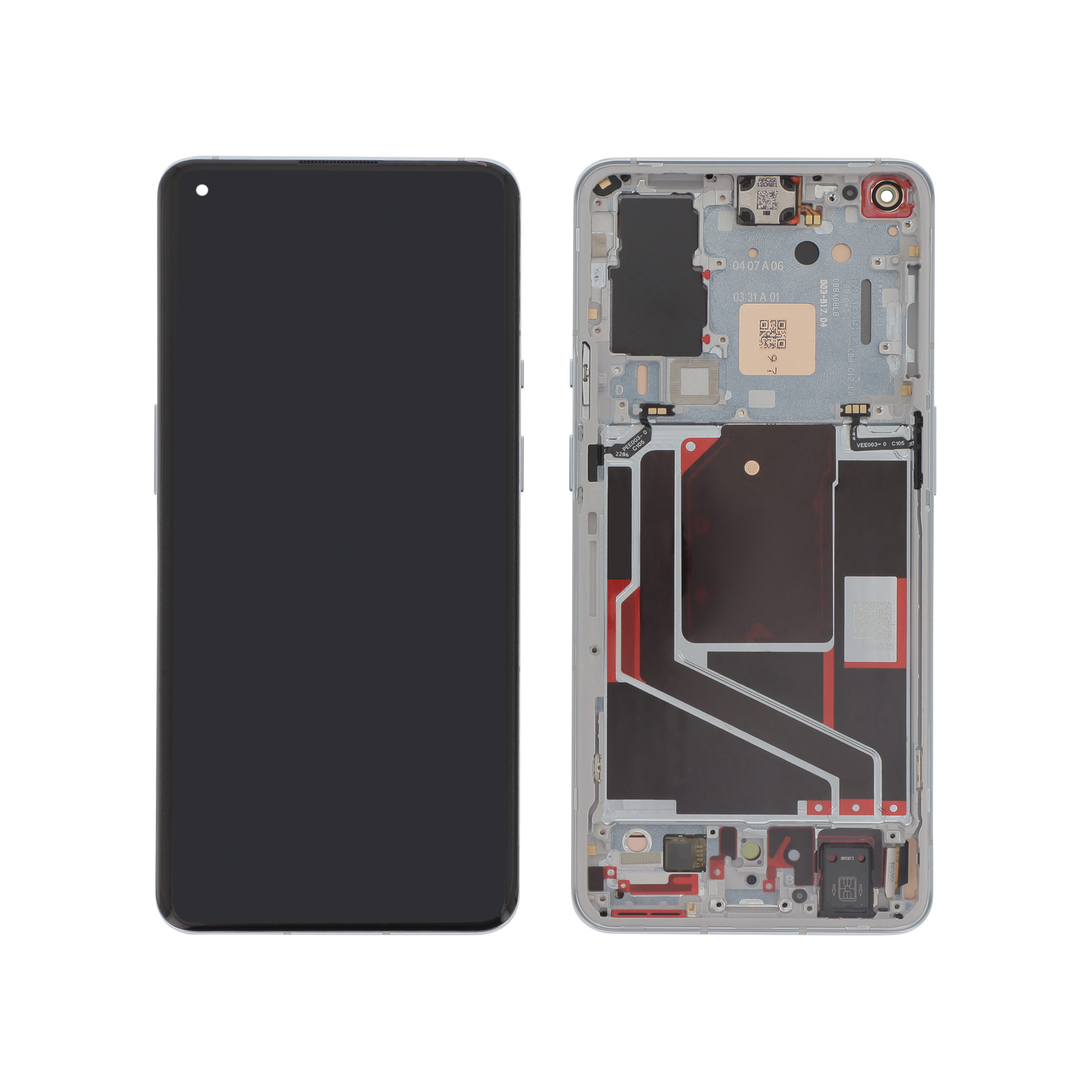 Display Assembly OnePlus 9 Pro Silver Service Pack