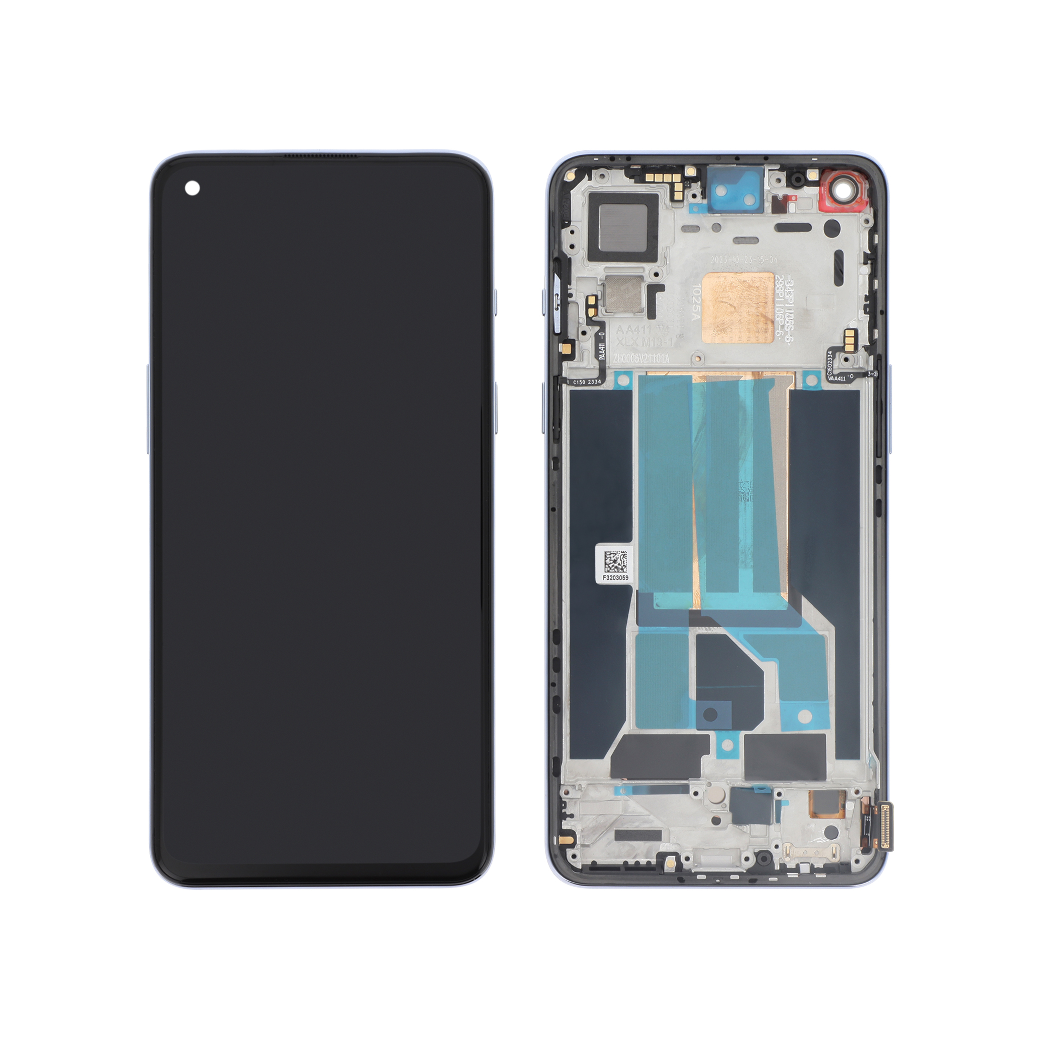 Display complet OnePlus Nord 2 5G Gri Service Pack