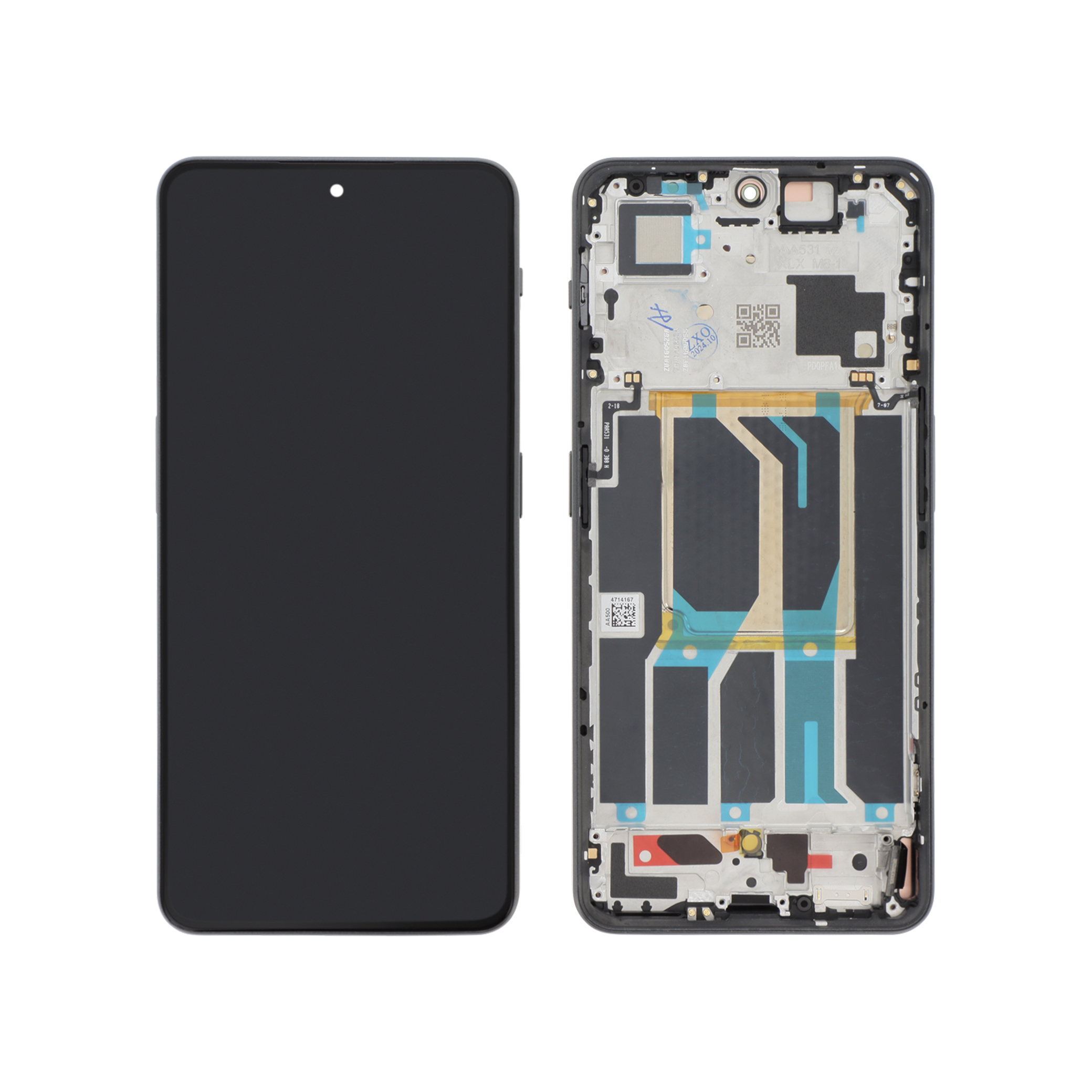 Display complet cu ramă Reconditionat Black OnePlus Nord 3 5G