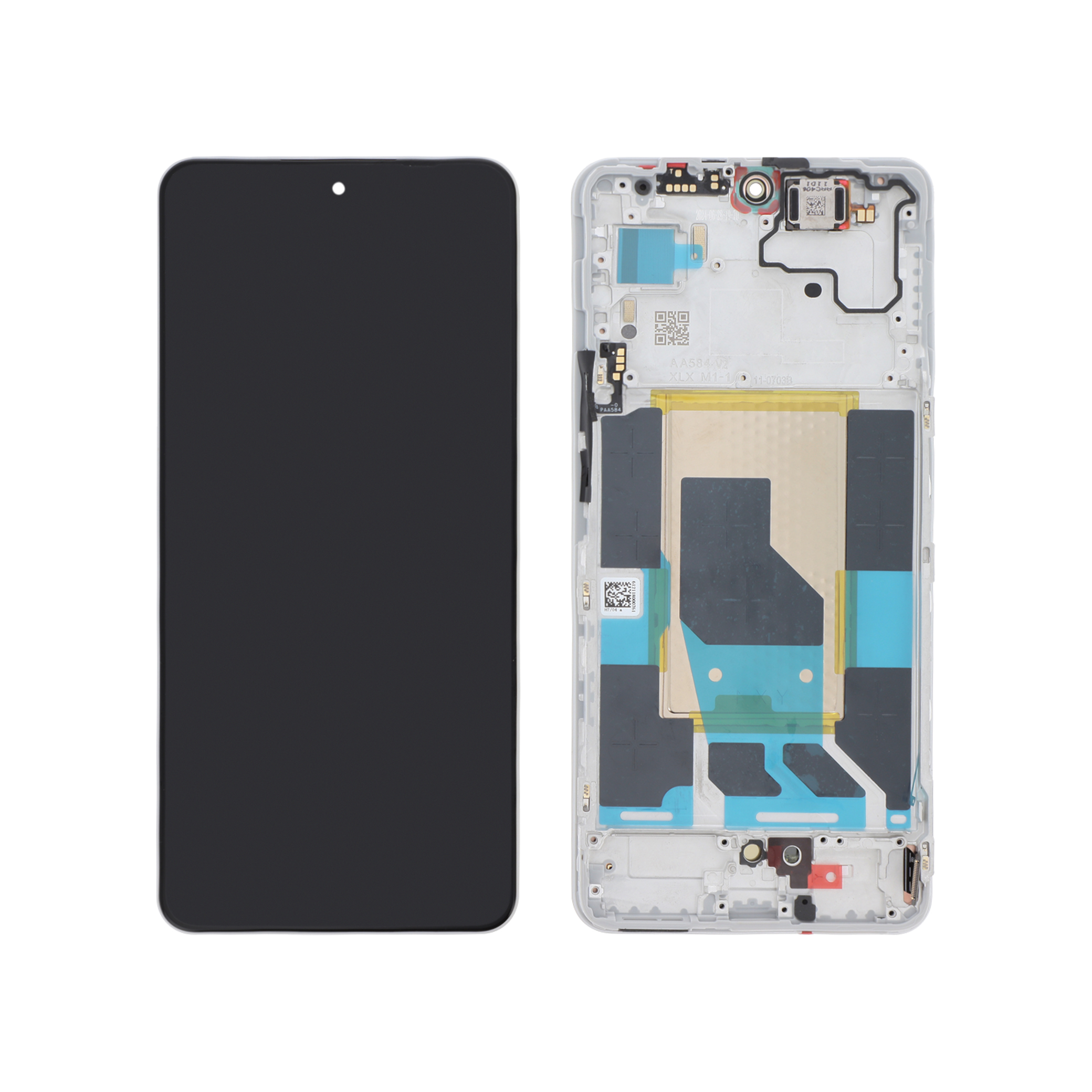 Display Assembly OnePlus Nord 4 Silver Service Pack
