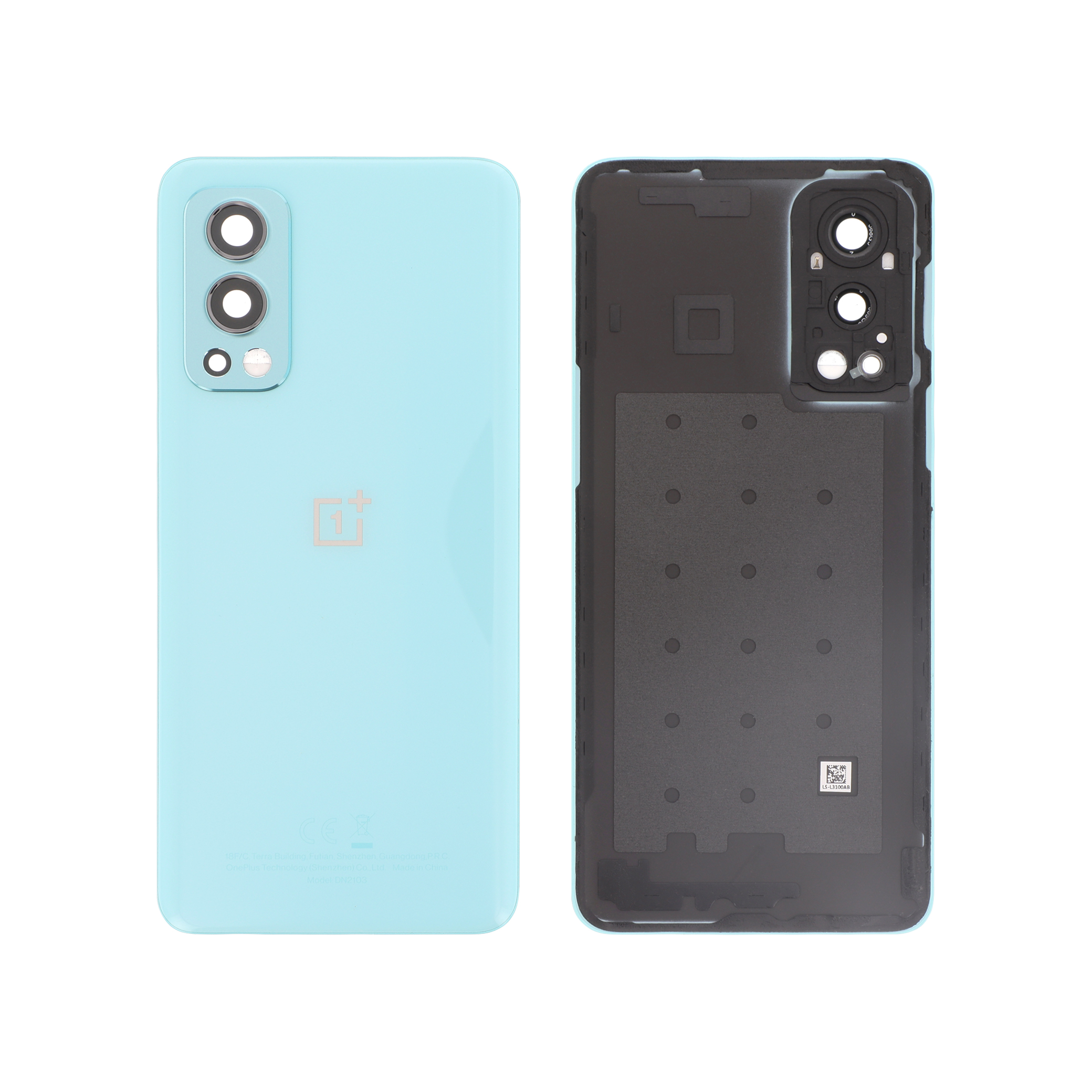 Capac spate Blue OnePlus Nord 2 5G Service Pack