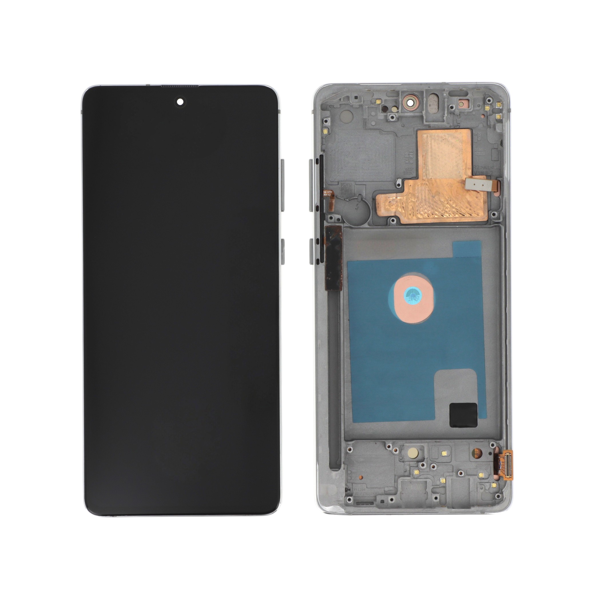 Display complet OLED Silver Samsung Galaxy Note 10 Lite (N770F) Compatibil