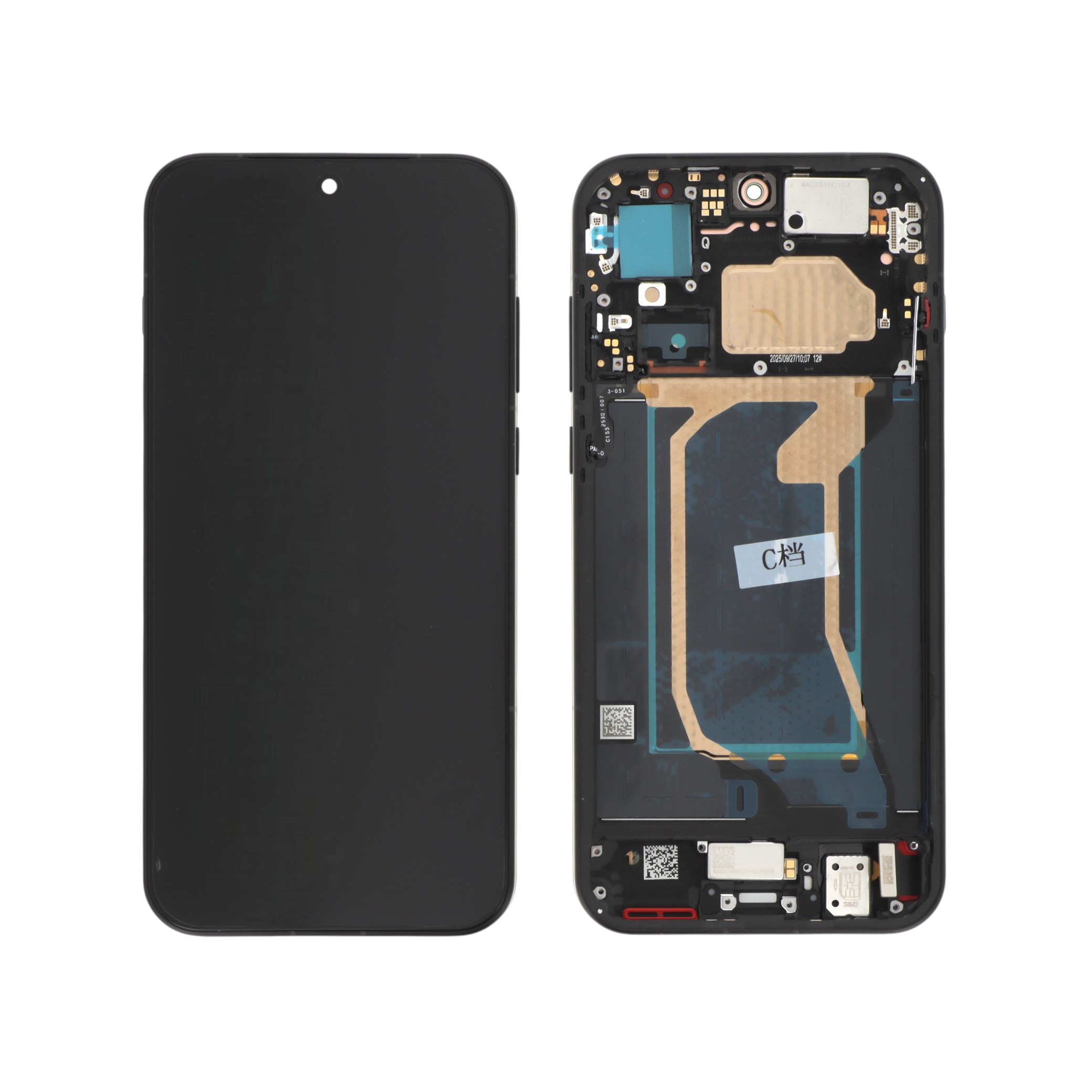 Display complet OnePlus 15 Negru Service Pack