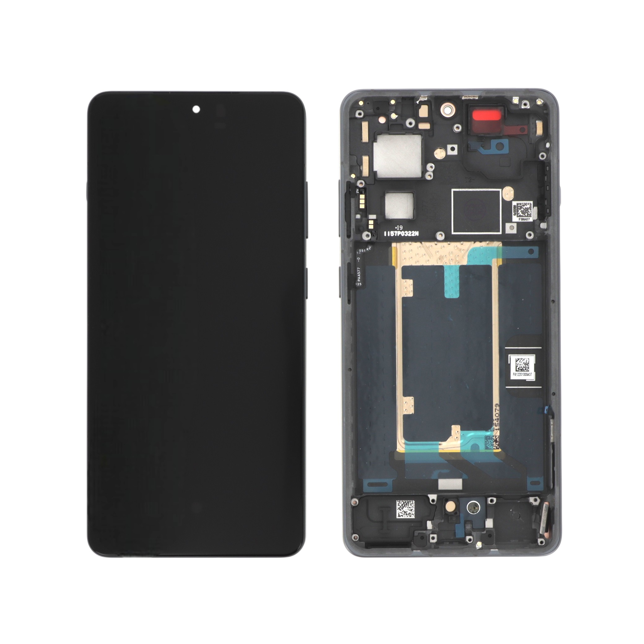 Display complet cu ramă OnePlus 13R Black Reconditionat