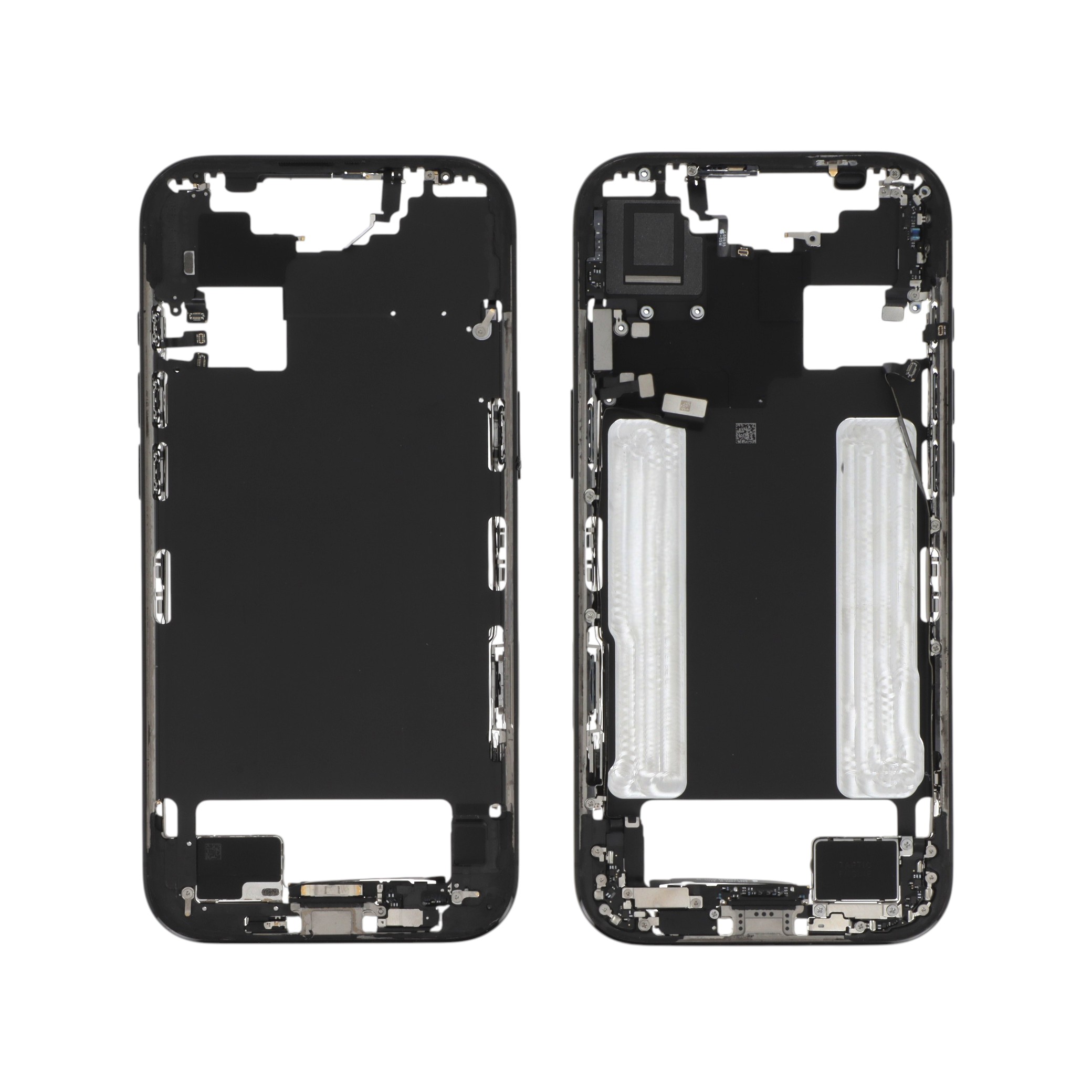 Carcasă completă iPhone 17 Air Black cu componente, Pulled A