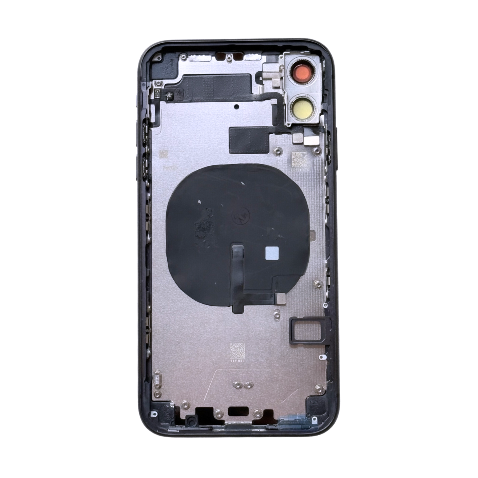 Carcasa completa si capac pentru iPhone 11 cu sim tray si flex, Refurbish Top Quality, Black