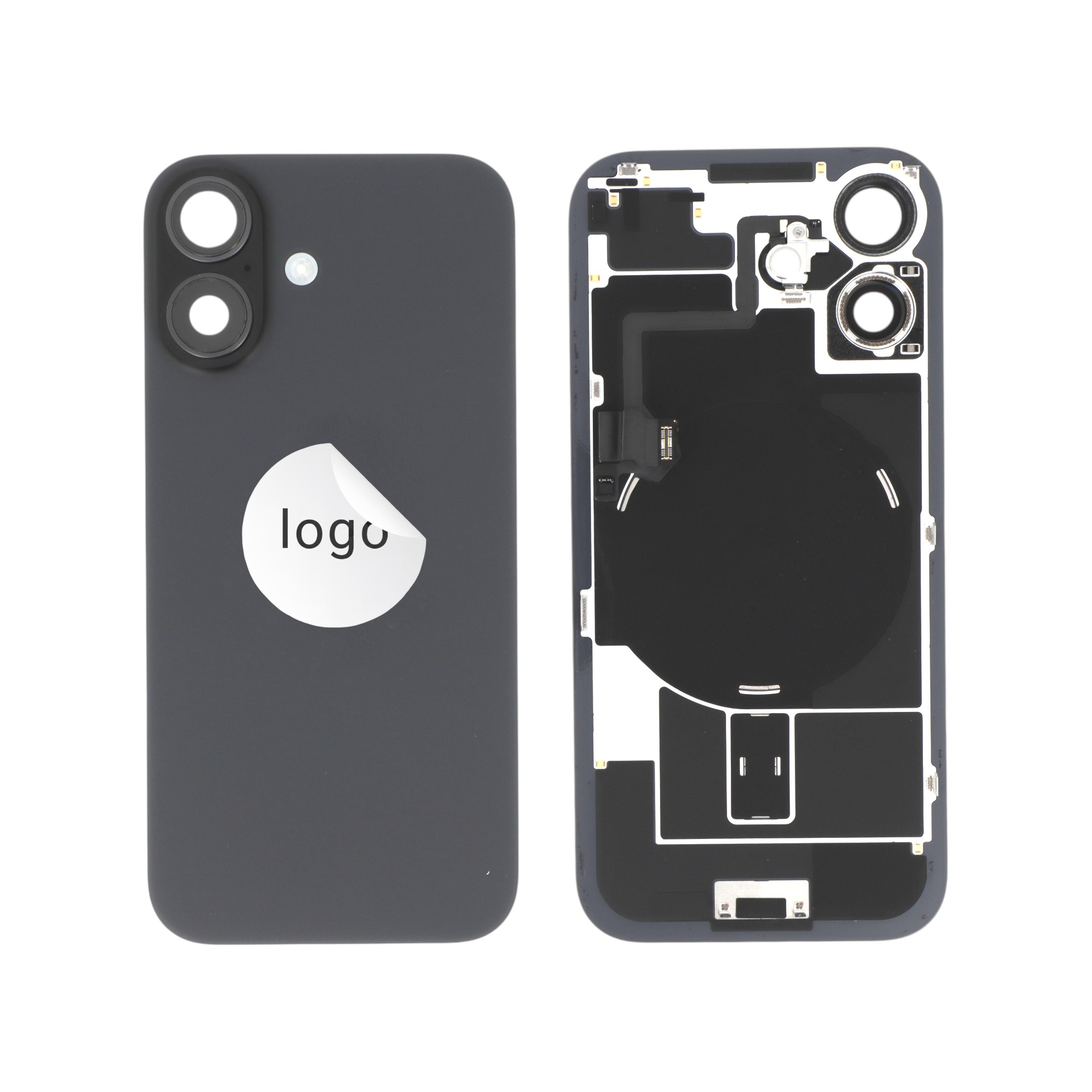 Carcasă completă Complet Black iPhone 17 Pulled A