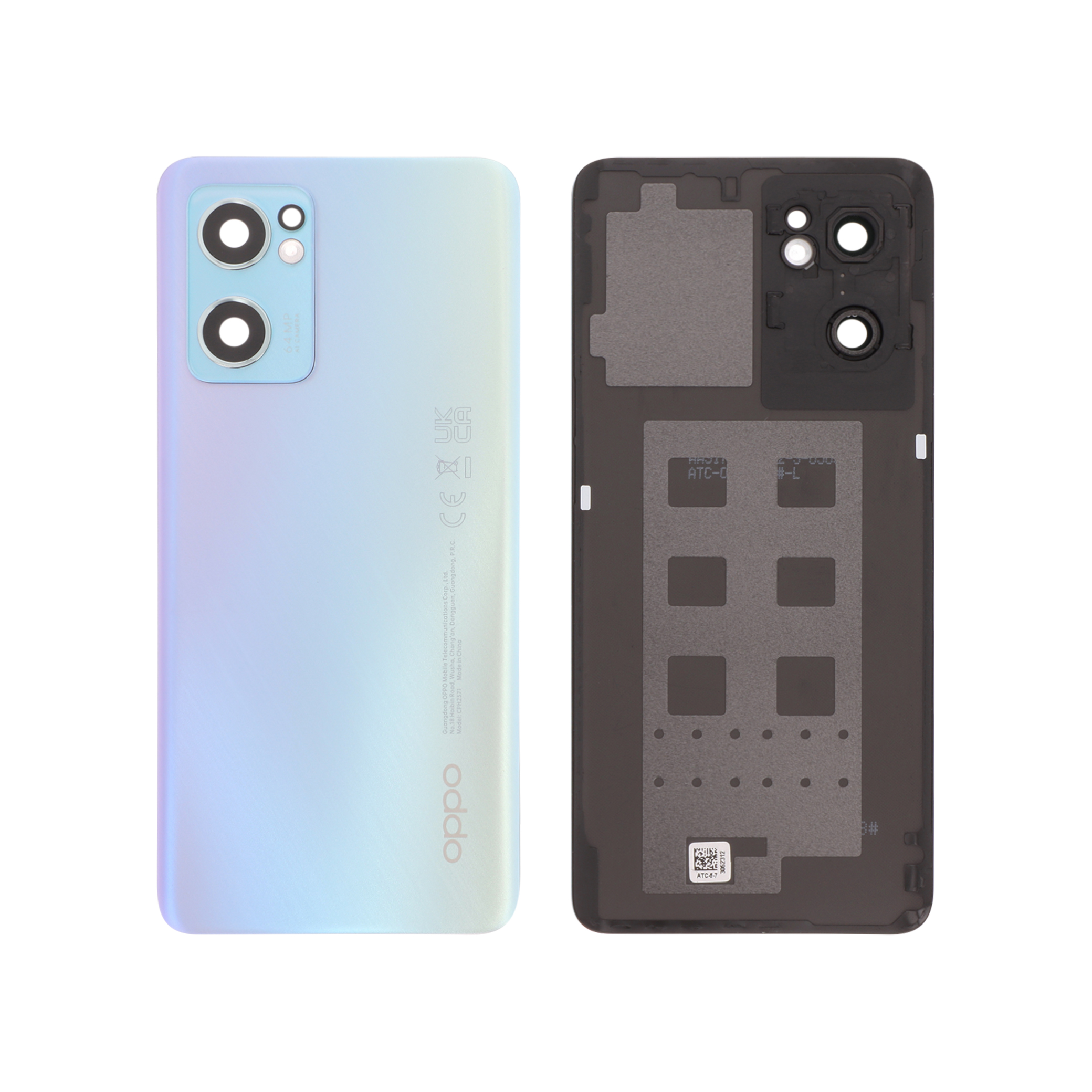 Capac spate Blue Oppo Find X5 Lite / Reno7 5G Service Pack