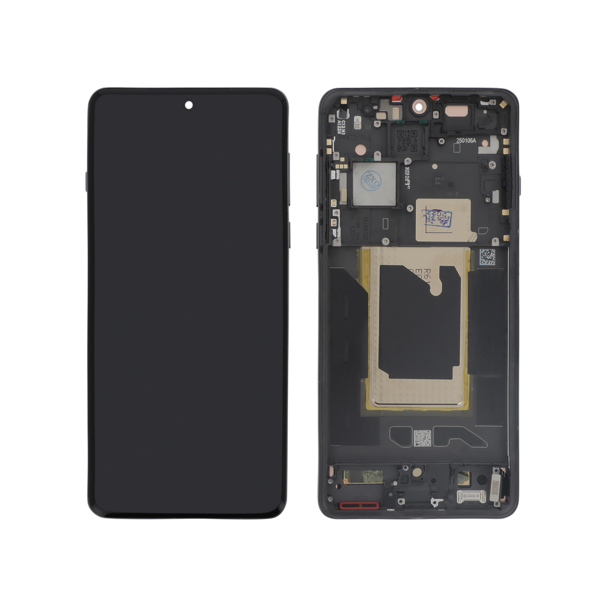 Display complet cu rama Oppo Find X8 Pro Black Reconditionat