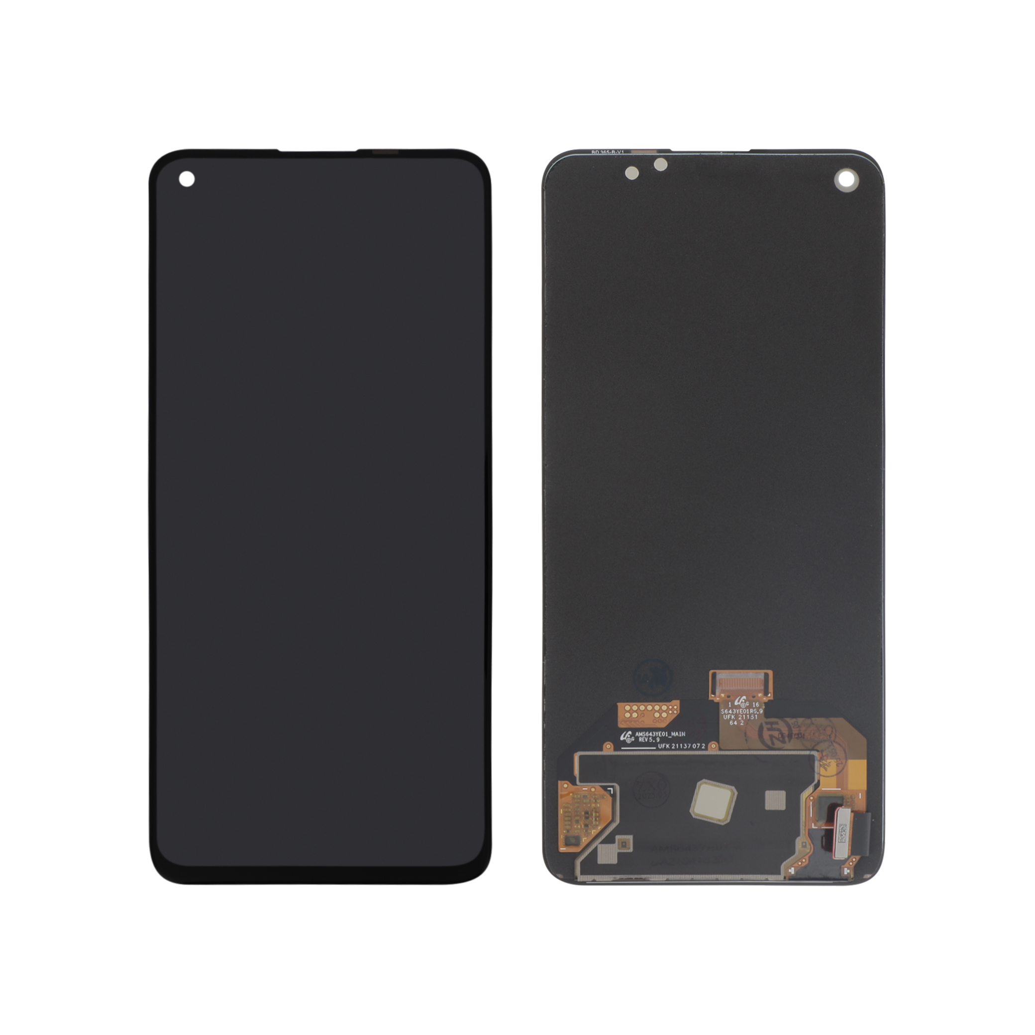 Display complet Oppo Find X3 Lite Black Fara rama Reconditionat