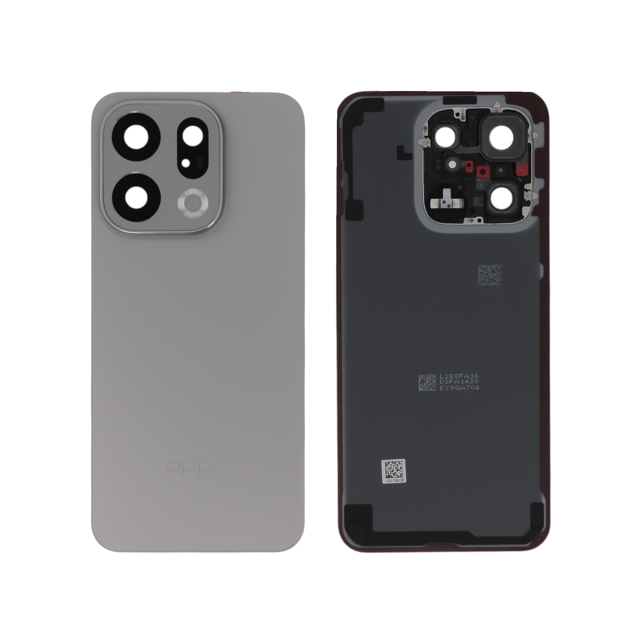 Capac spate Titanium Grey Oppo Find X9 Service Pack
