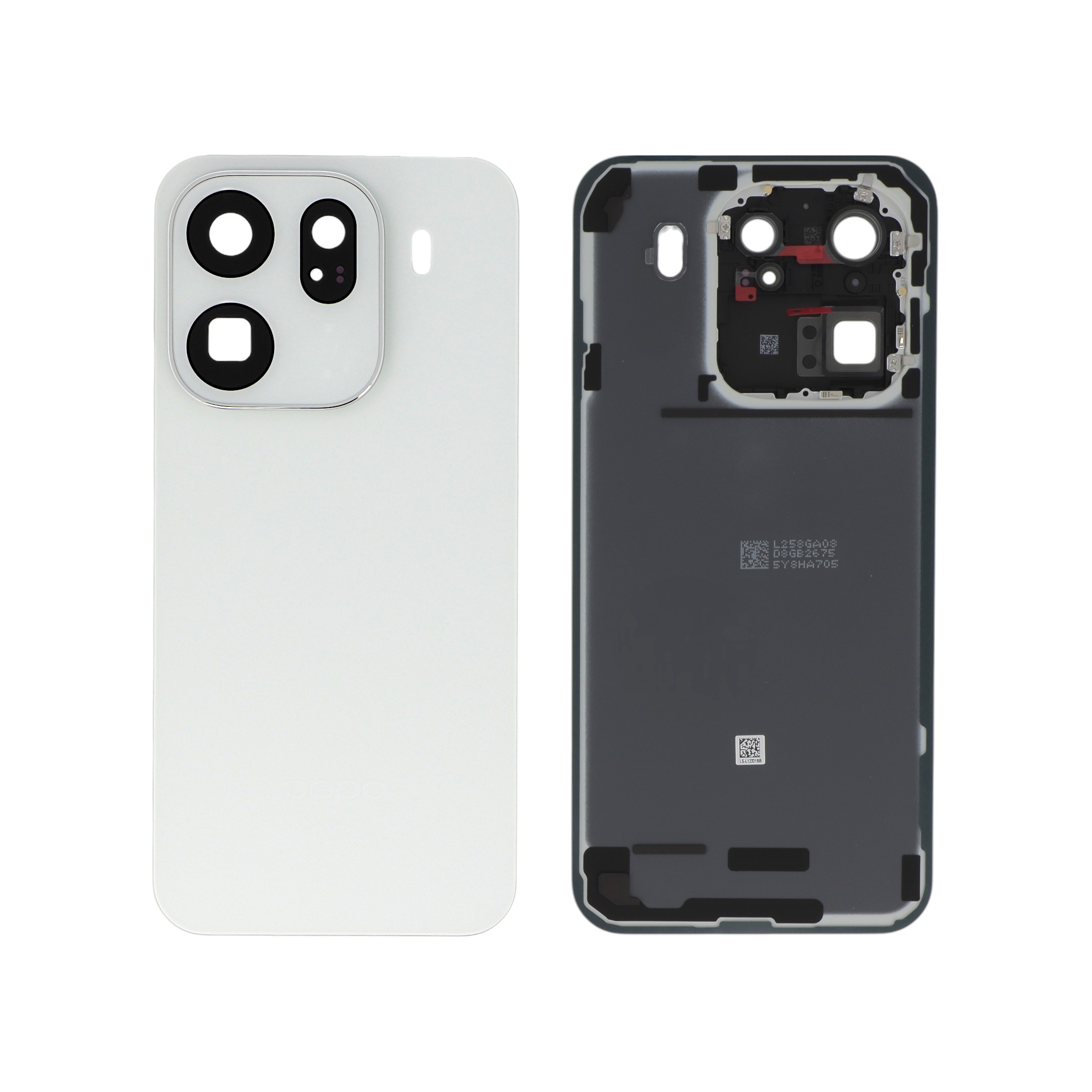 Capac spate Silk White Oppo Find X9 Pro Service Pack