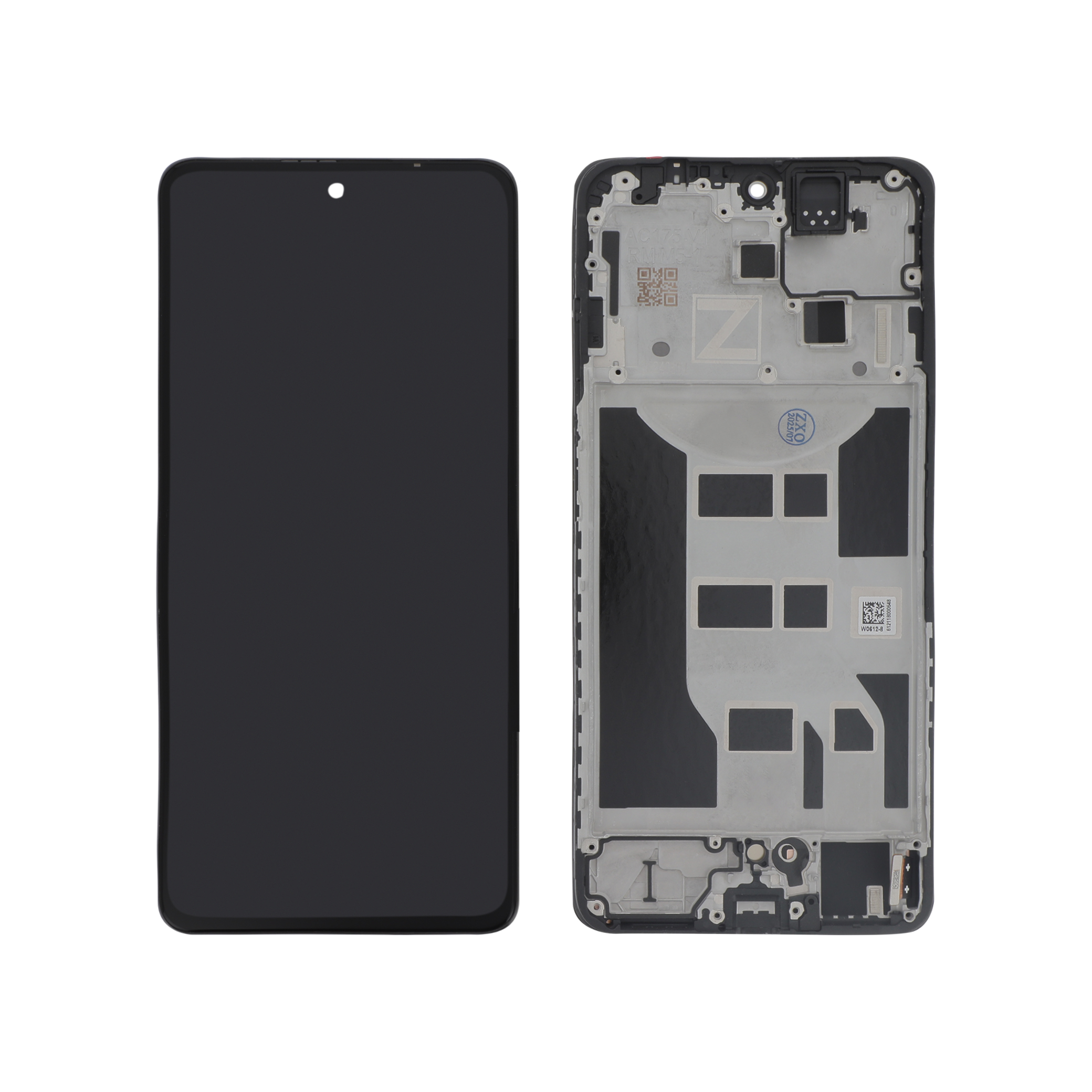 Display complet cu ramă Reconditionat Black Oppo Reno12 F 4G/5G
