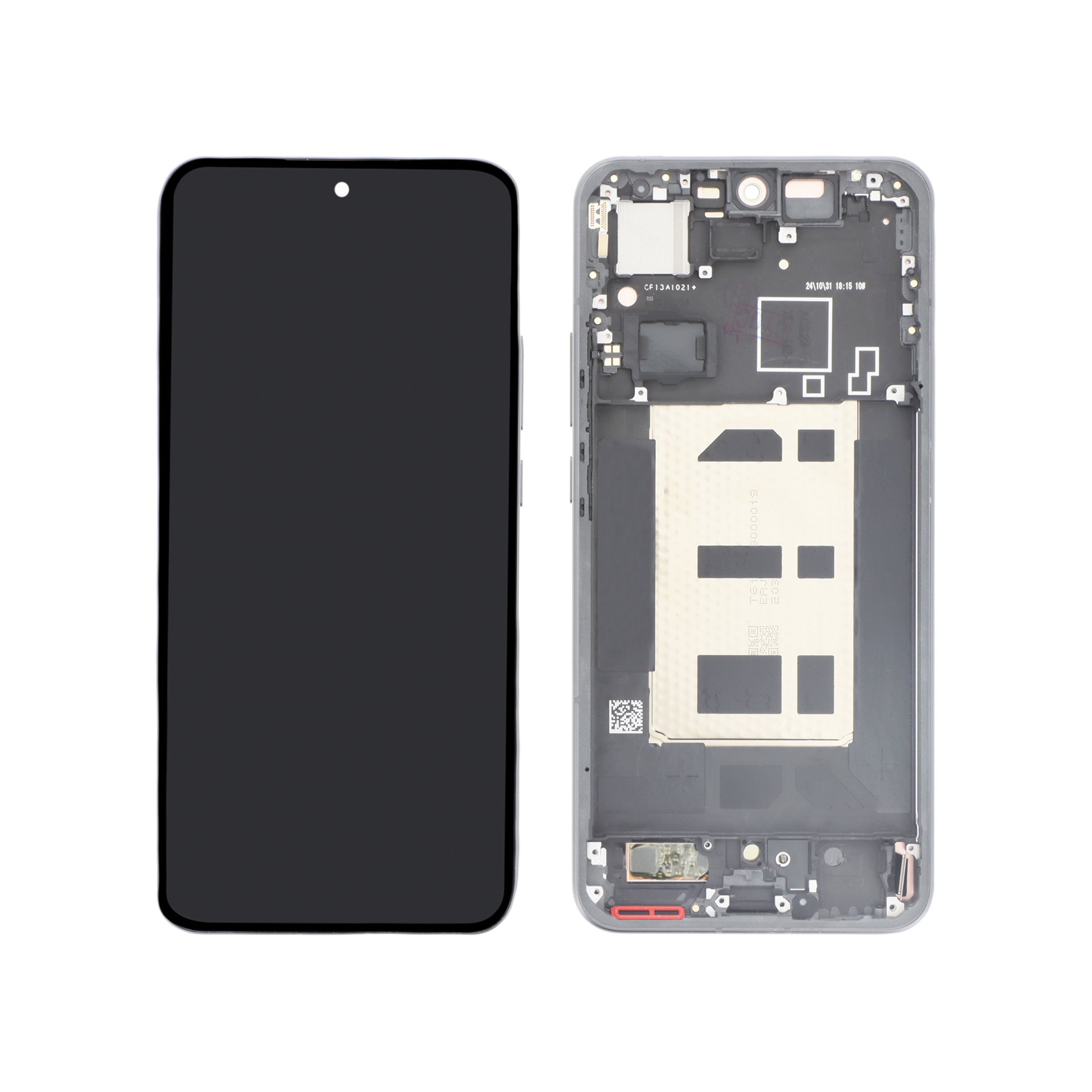 Display complet cu ramă Reconditionat Black Oppo Reno13 Pro 5G