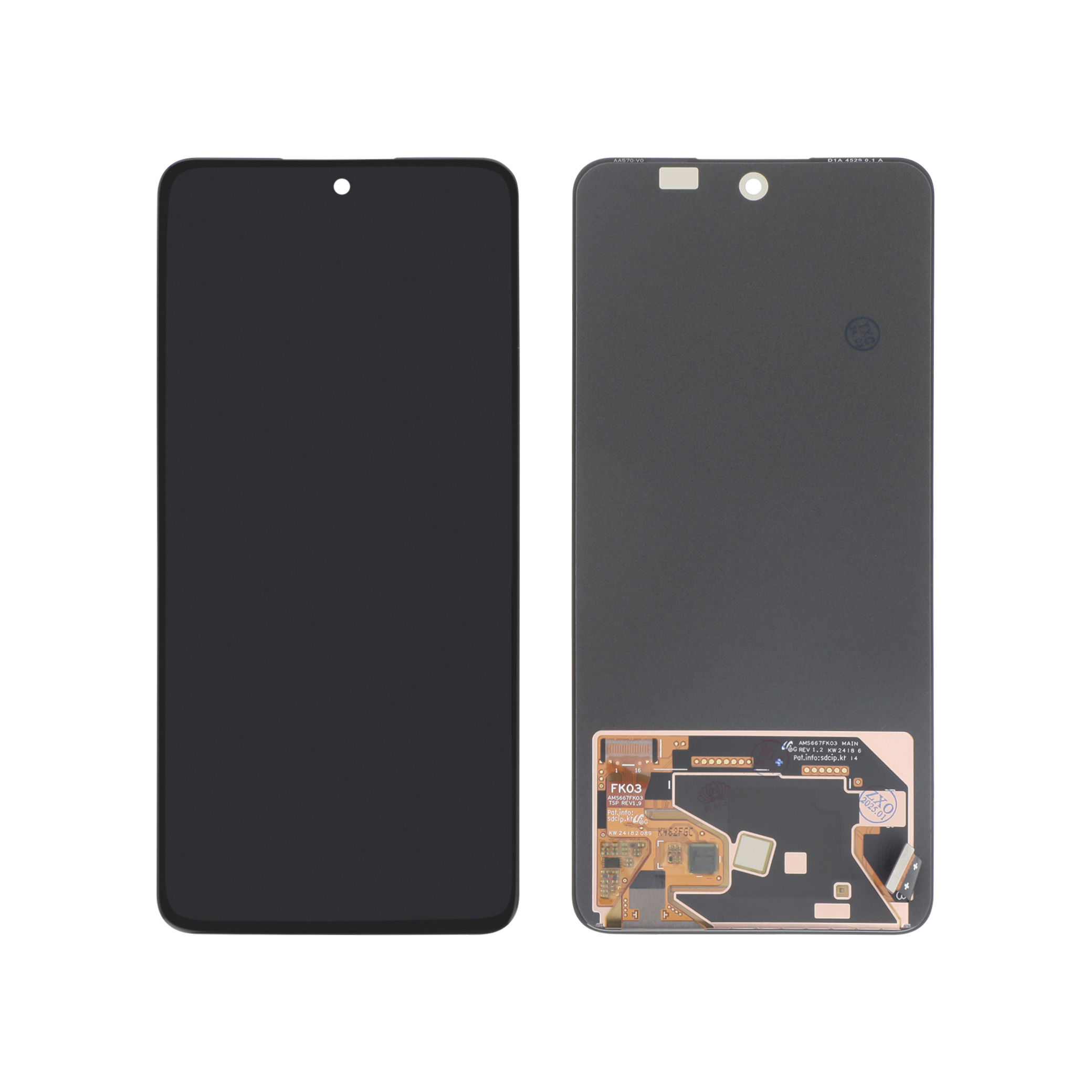 Display Assembly Reconditionat Oppo Reno12 FS 5G