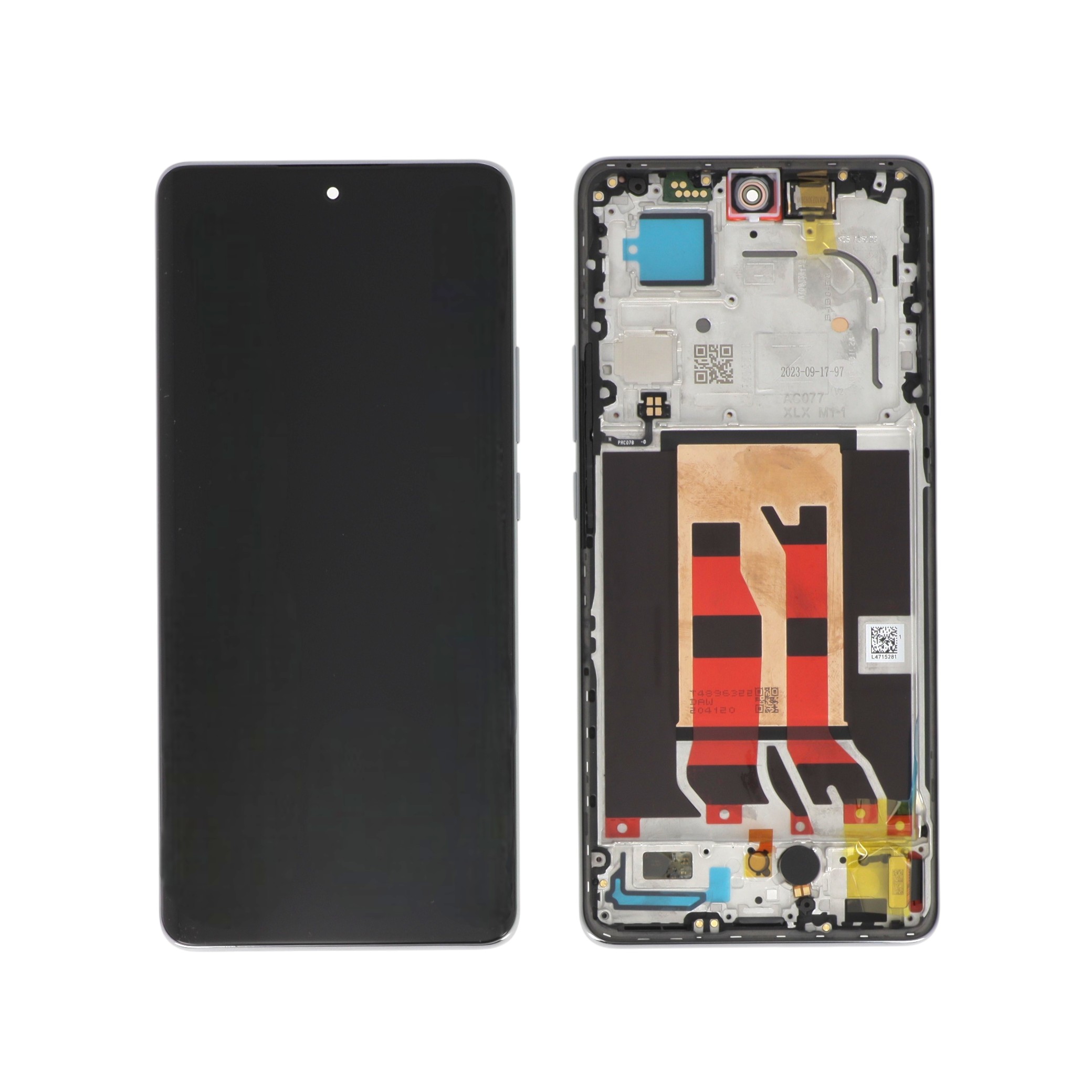 Display complet Grey Oppo Reno10 Pro 5G Service Pack
