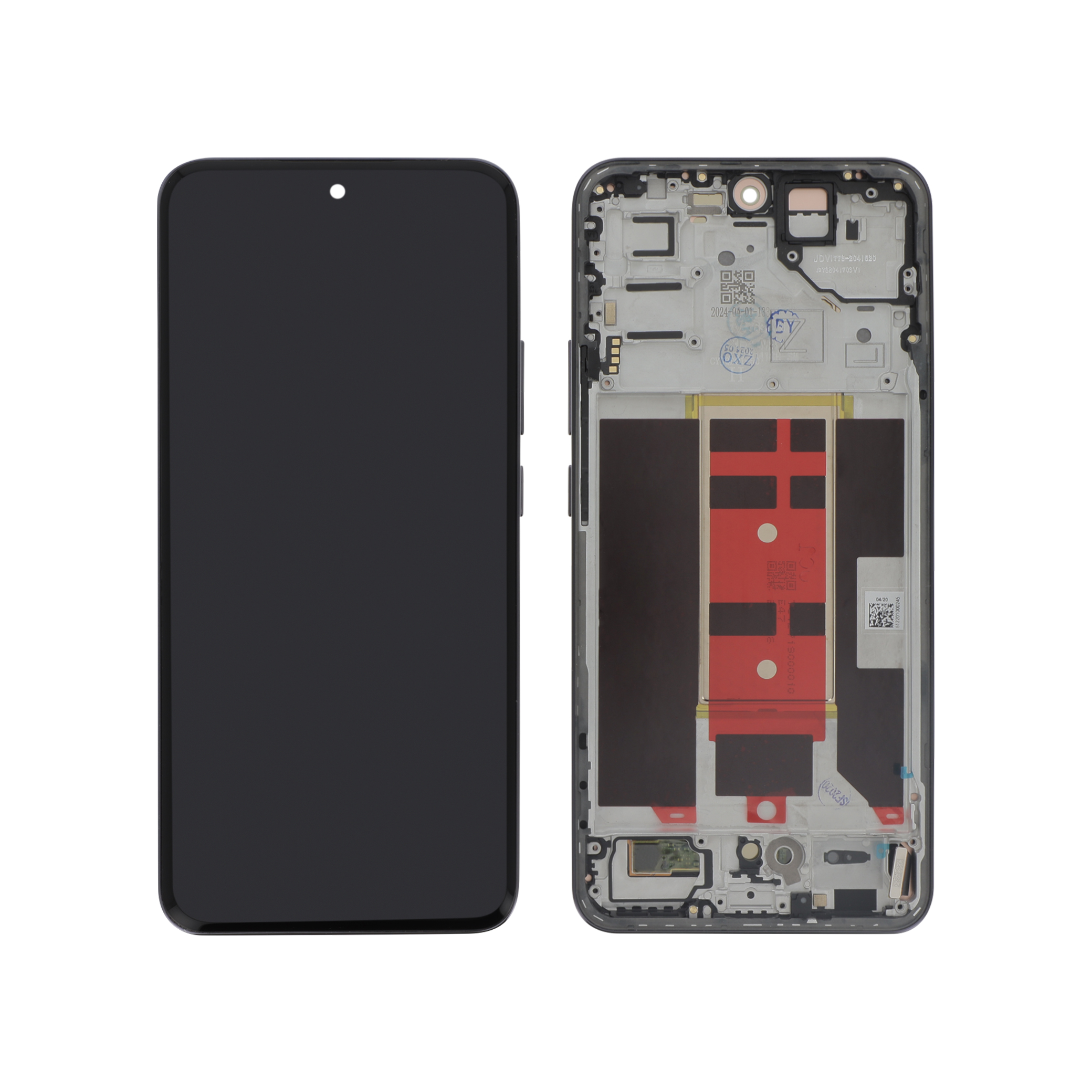 Display complet Reconditionat Oppo Reno12 Pro 5G Negru