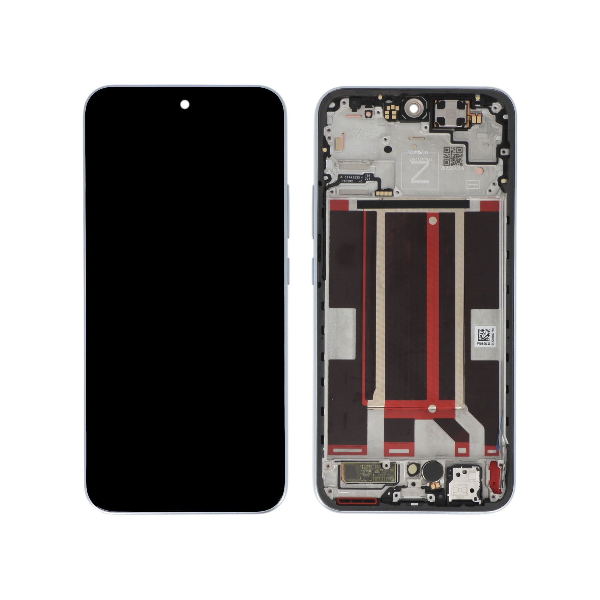 Display complet Oppo Reno14 F 5G Opal Blue Service Pack