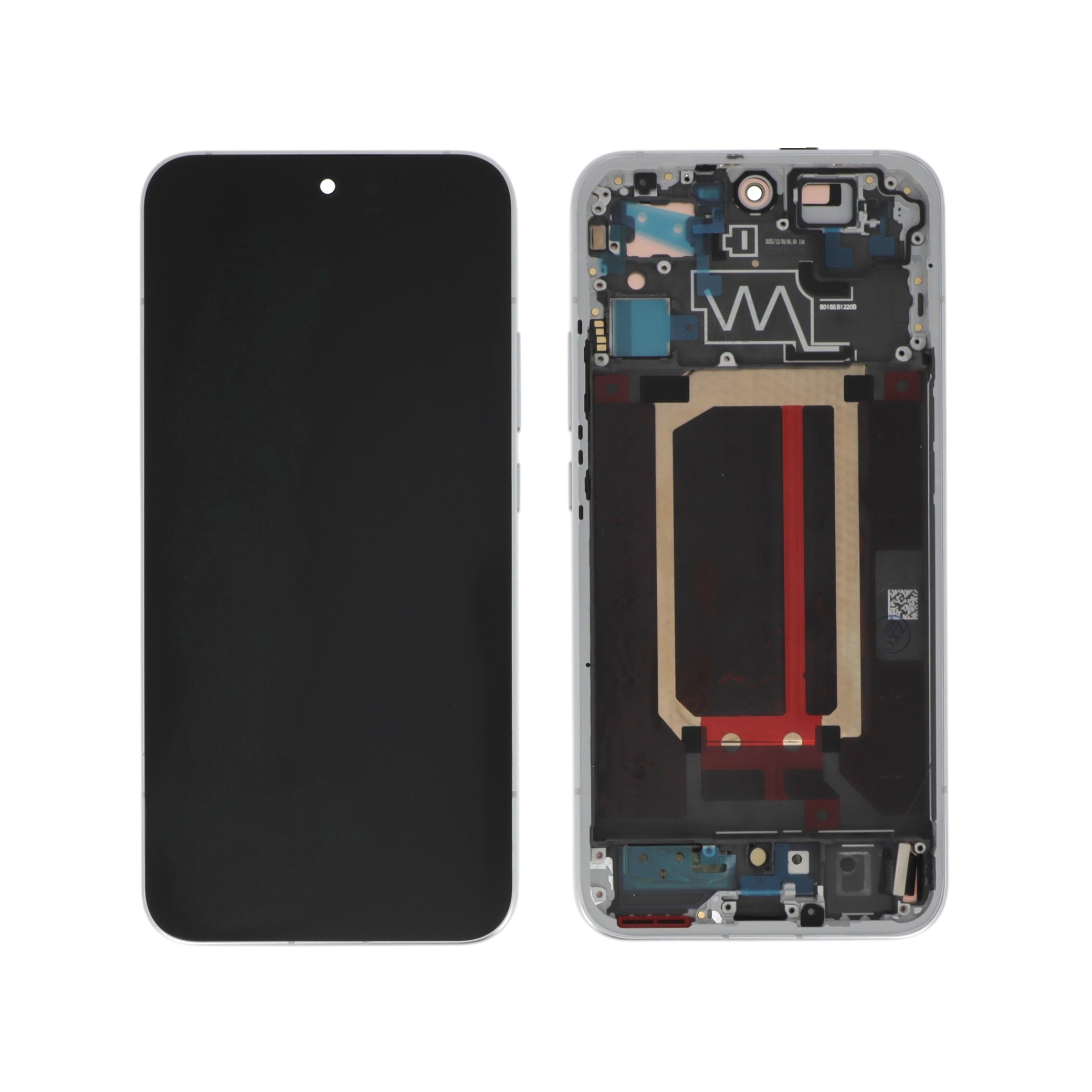 Display complet Reconditionat alb Oppo Reno15 5G
