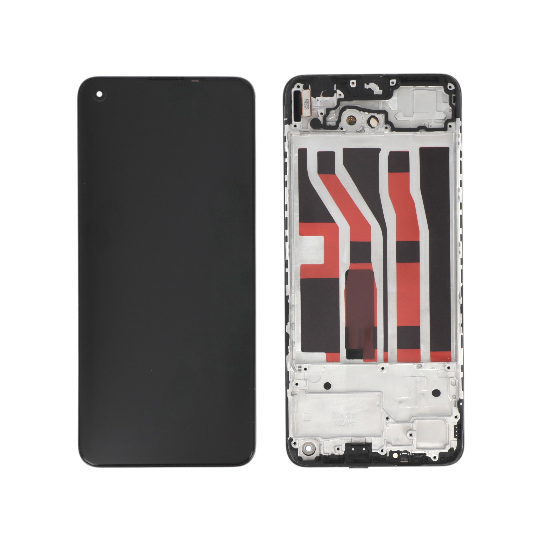 Display complet Oppo A74 4G Negru Compatibil