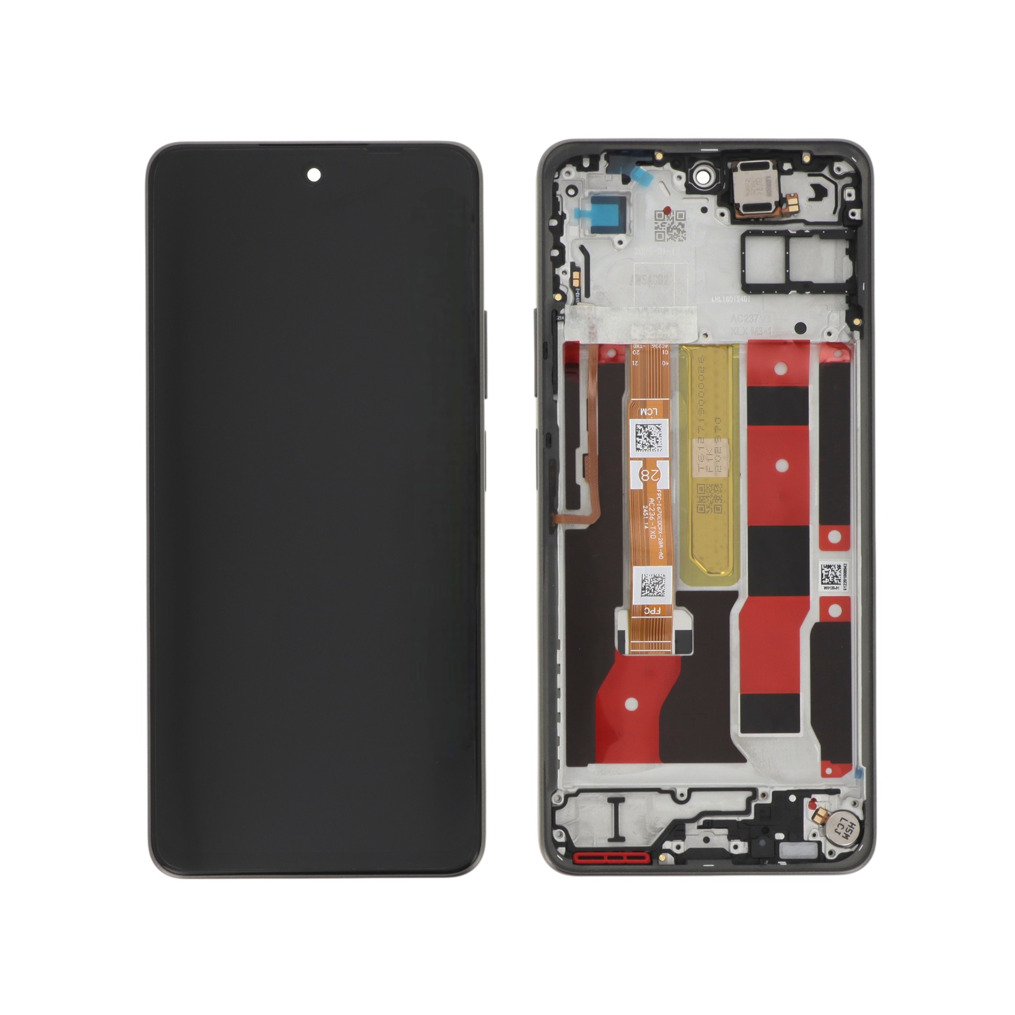 Display complet Oppo A5 Pro 5G Negru Service Pack
