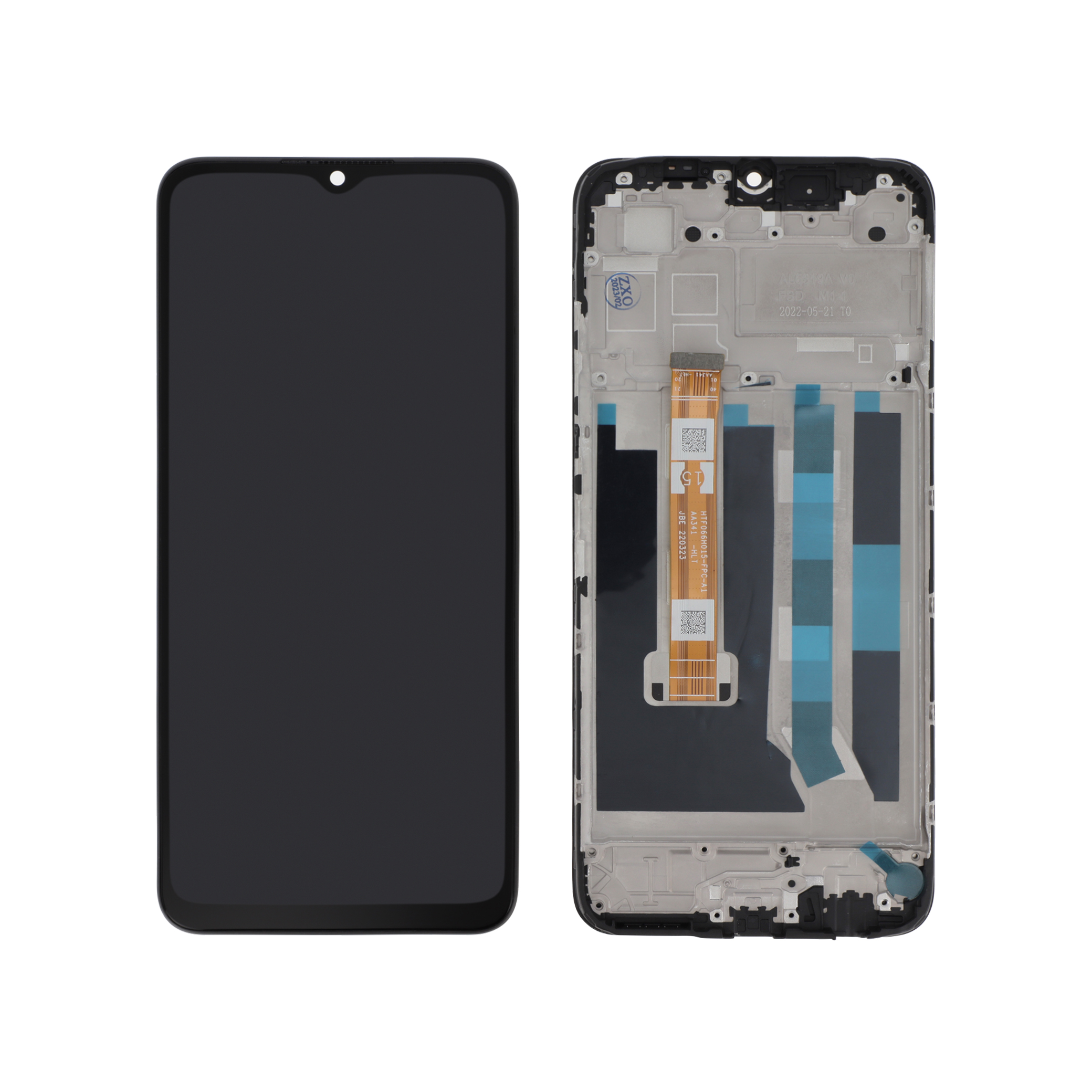 Display complet cu ramă Oppo A17 Compatibil