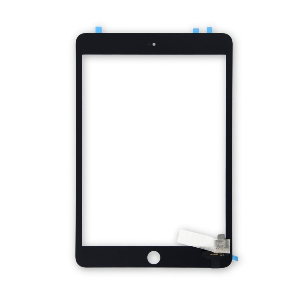 Touchscreen compatibil cu iPad Mini 3 A1599, A1600, A1601, Fara buton - Negru
