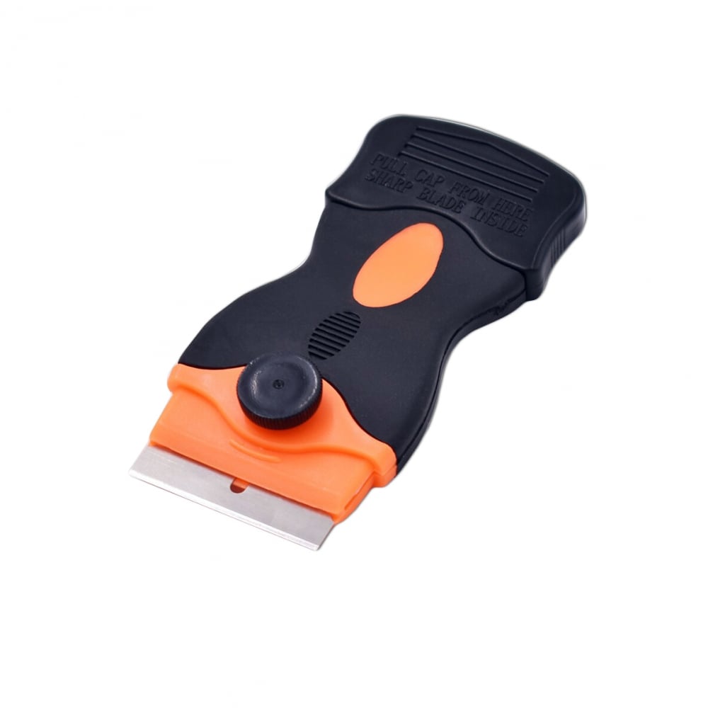 Cutter cu lama metalica sau din plastic pentru inlaturat adezivul