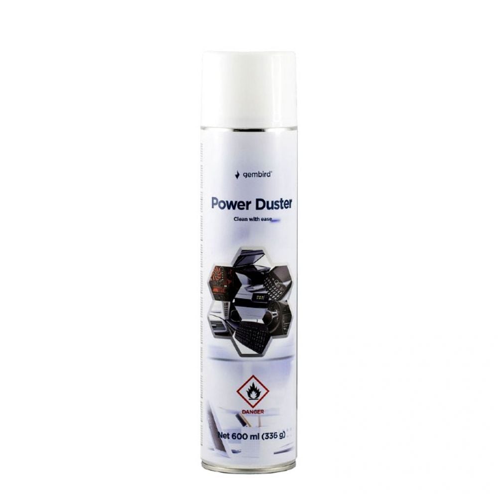 Spray curatare cu aer comprimat 600 ml, Gembird