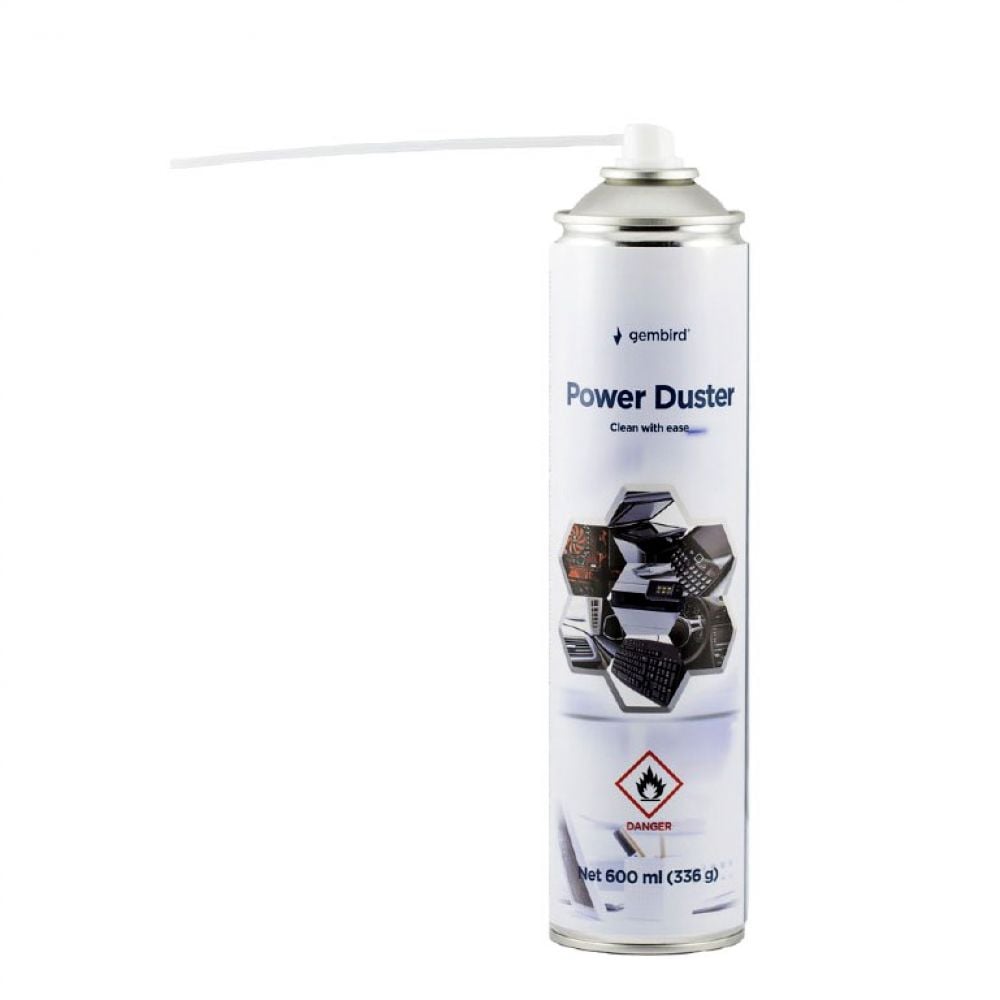 Spray curatare cu aer comprimat 600 ml, Gembird