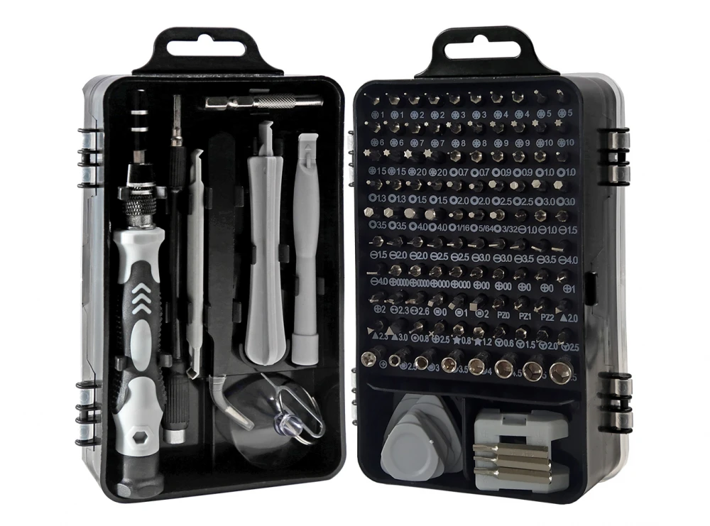 Set trusa pentru reparatie telefon, tableta sau laptop cu 122 piese, Spacer