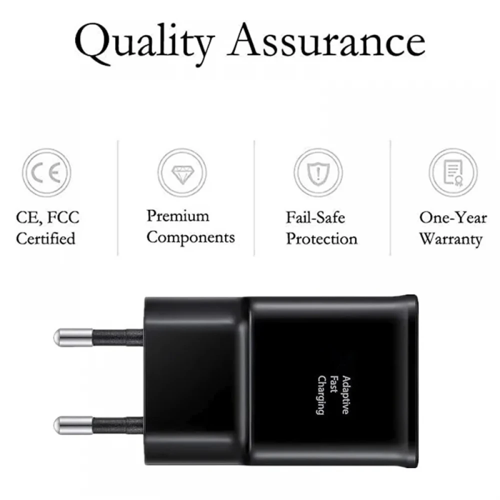 Charger, incarcator retea 240V, Fast Charging, Premium Quality, Negru