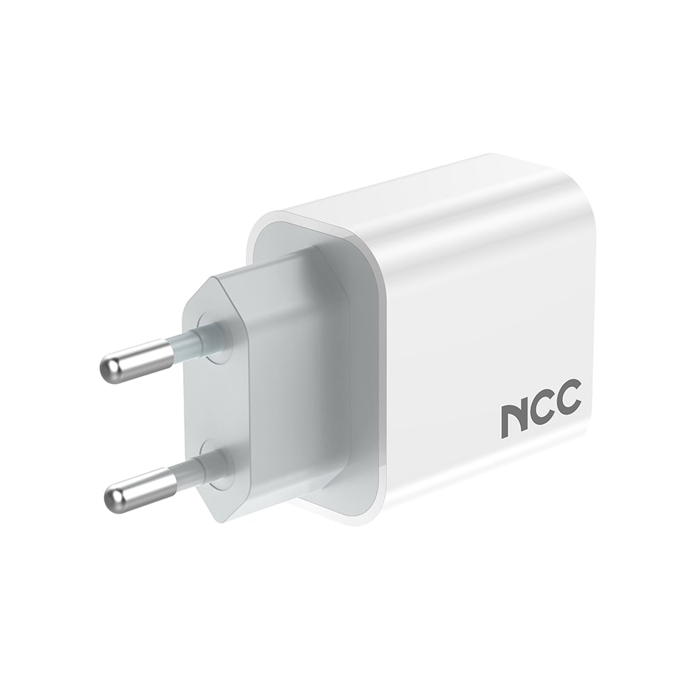Incarcator Type-C 20W NCC , Alb, Priza EU Compatibil iPhone Android Garantie 12 luni